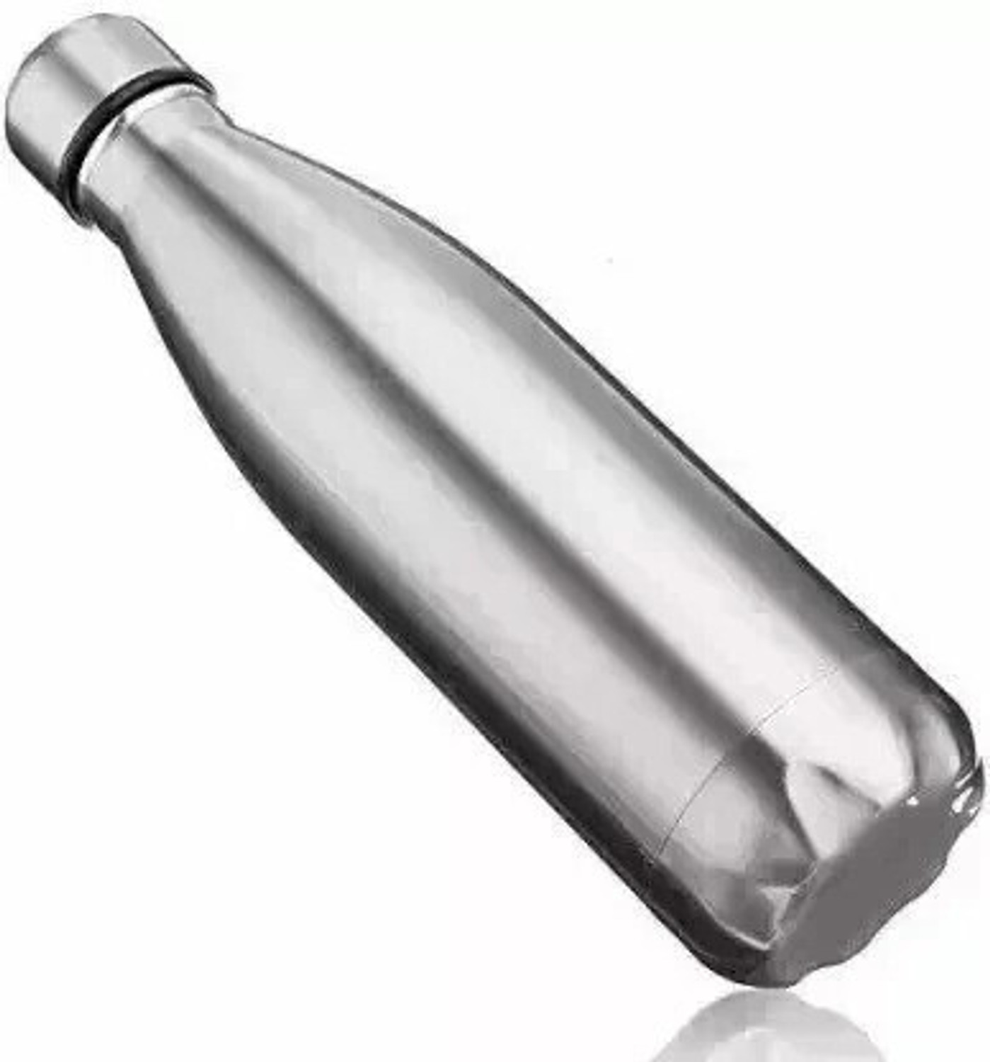 Image of Danae Insulated Hot and Cold Water Bottle Leak-Proof & BA Free 1000 ml Stainless Steel Bottle (Pack of 1, Silver)