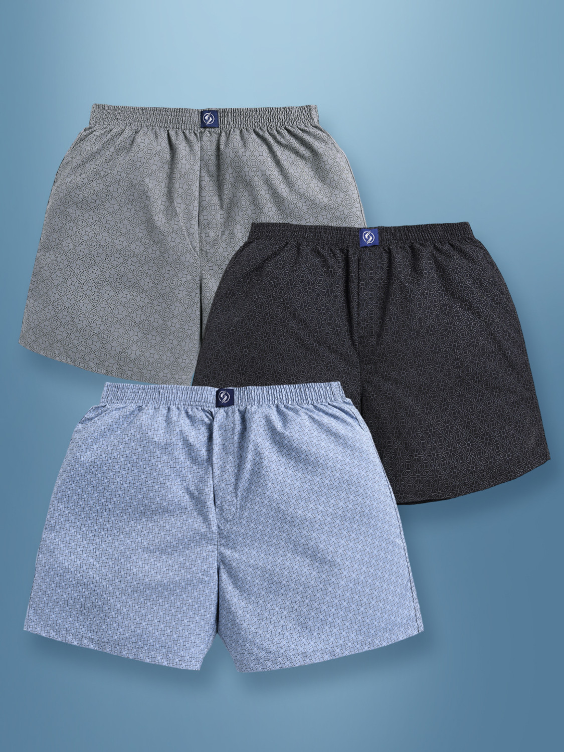 SUPERSQUAD Men Boxer Pack of 3 - Image 1