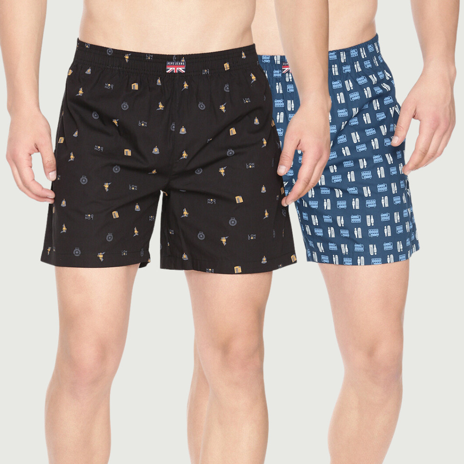 Image of JOCKEY Pack of 2 Checkered Men Boxer