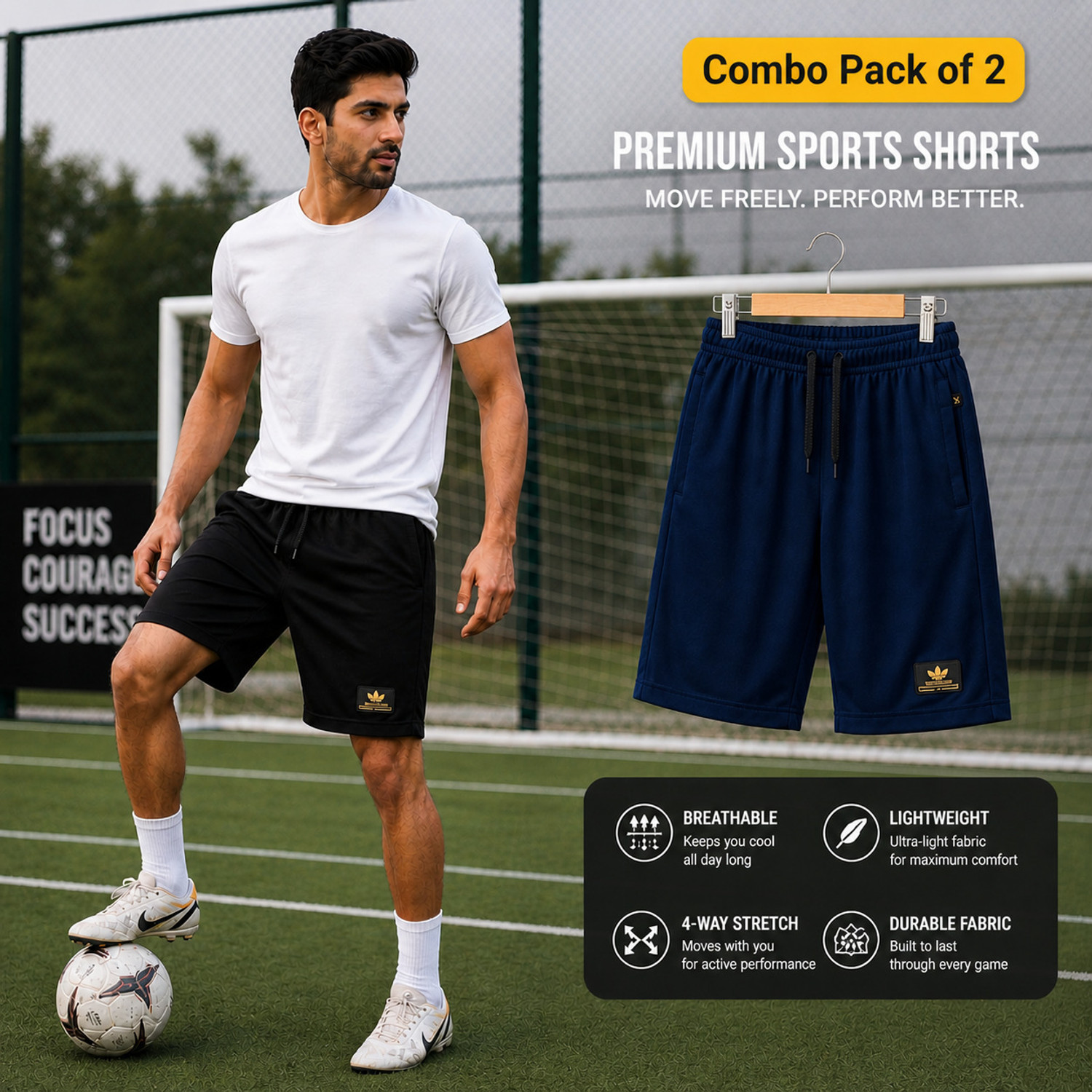 Image of LEEMAK Pack of 2 Printed Men Boxer