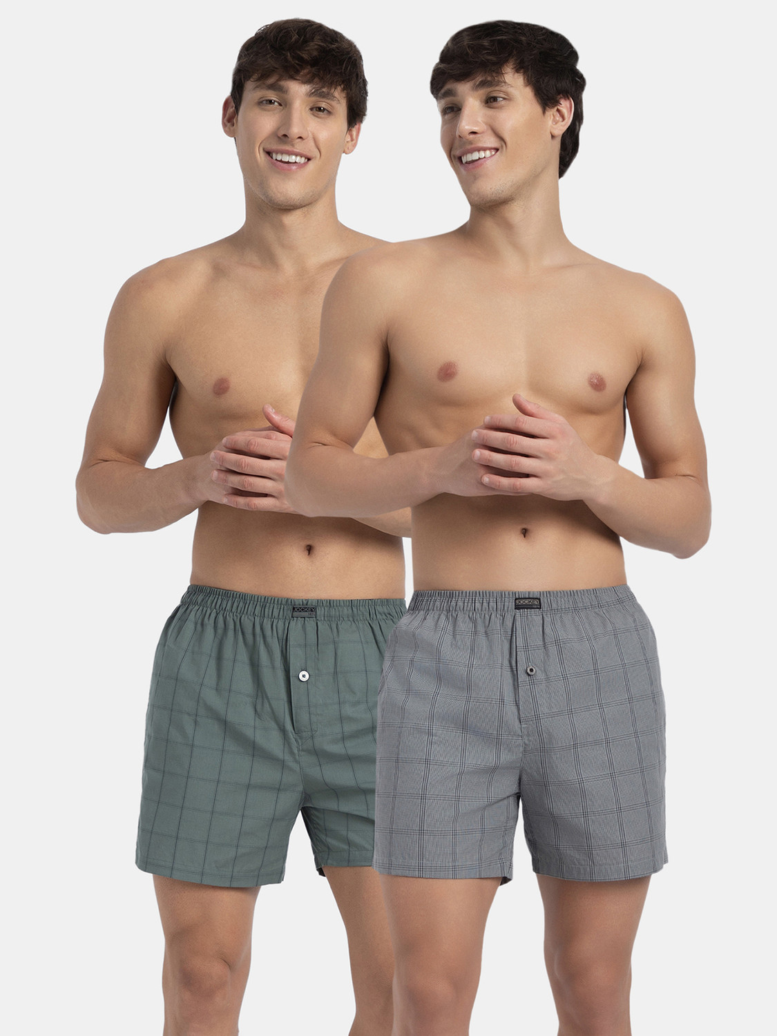 Image of THE SIX Pack of 2 Solid Men Boxer