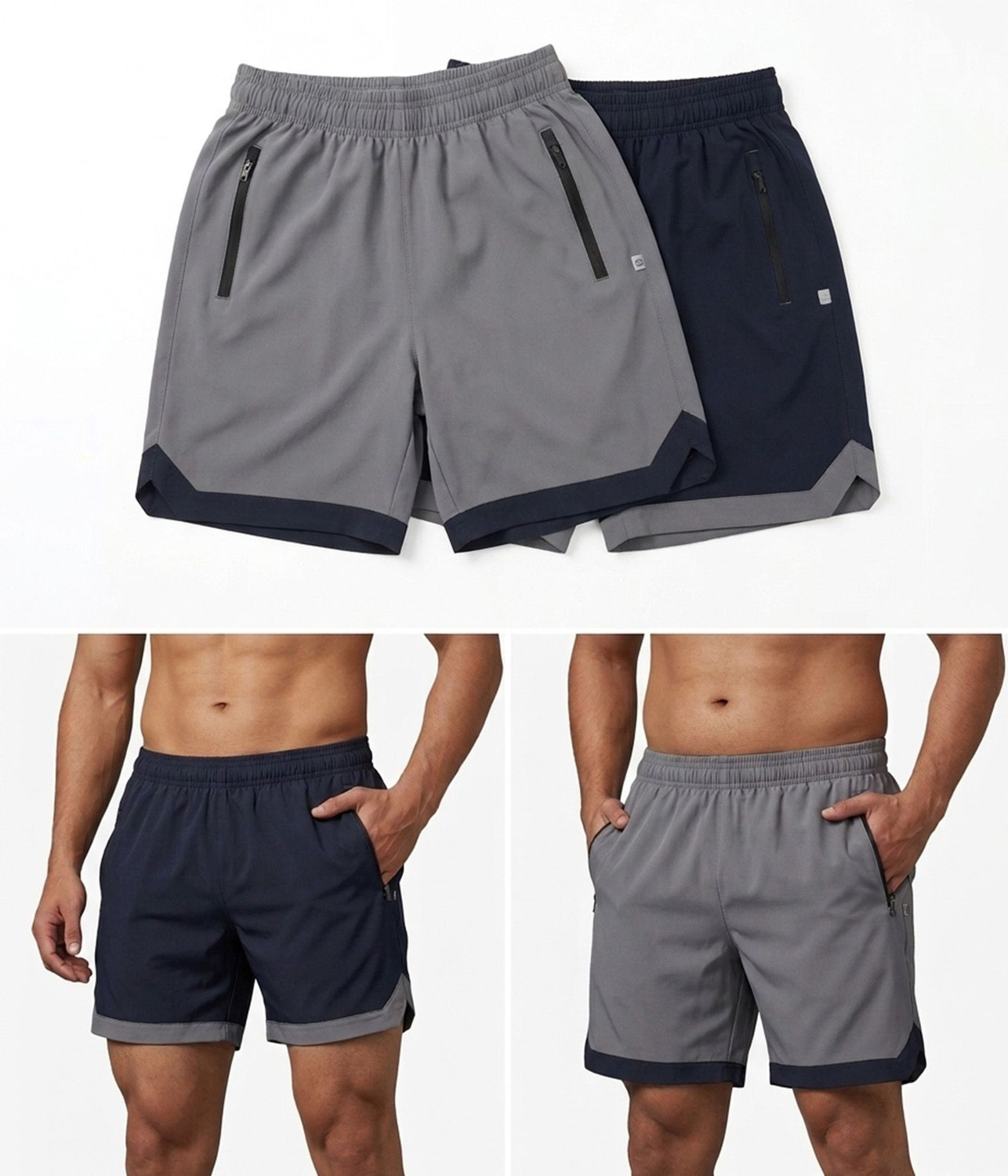 Image of THE SIX Pack of 2 Solid Men Boxer
