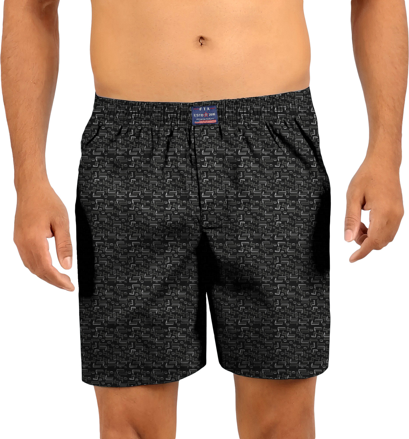 Image of FTX Pack of 2 Printed Men Boxer