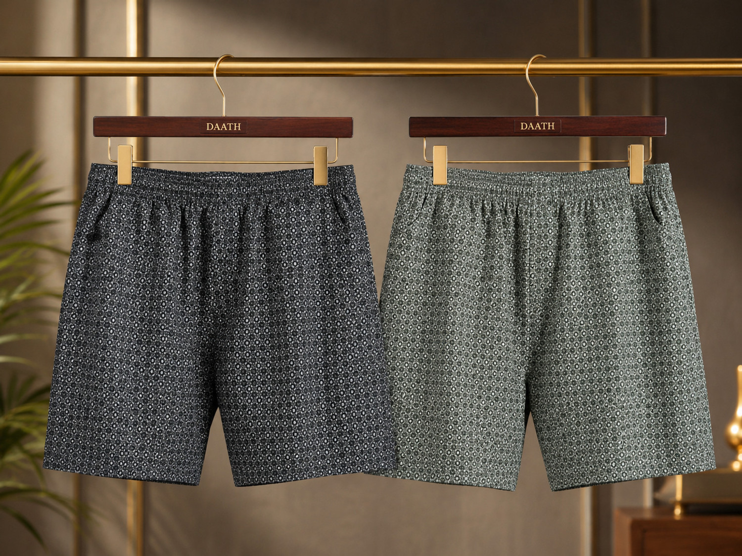 Image of THE SIX Pack of 2 Solid Men Boxer