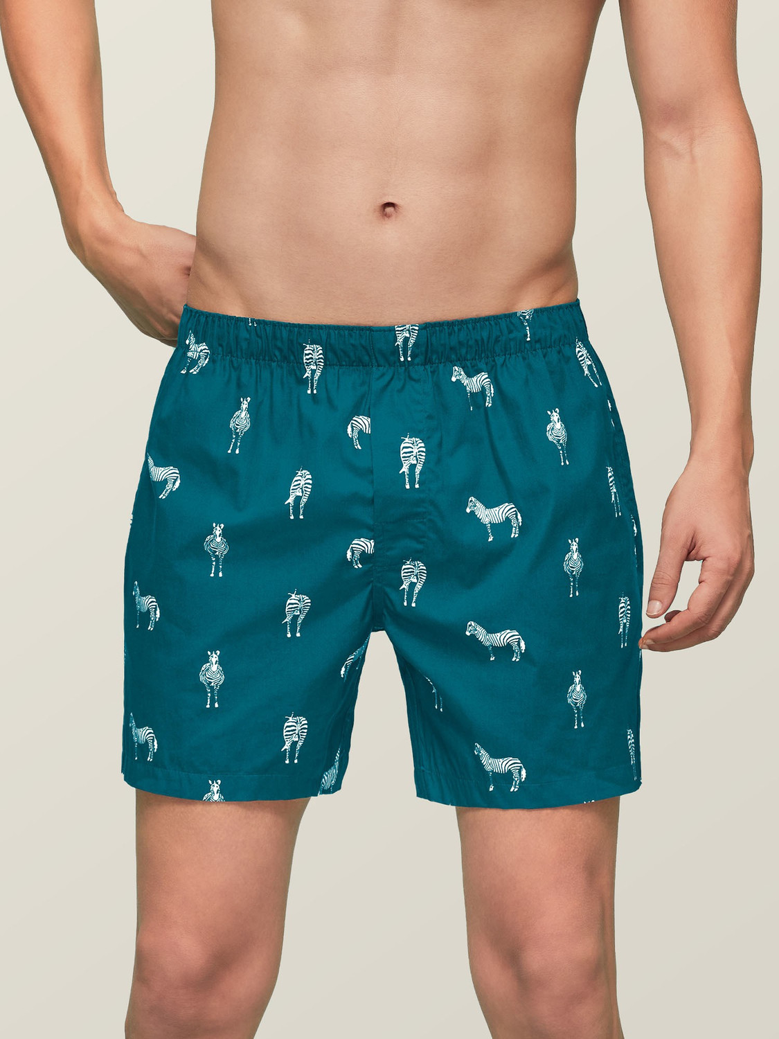 Image of XYXX Pack of 3 Remix IntelliEaze Super Combed Cotton Printed Printed Men Boxer
