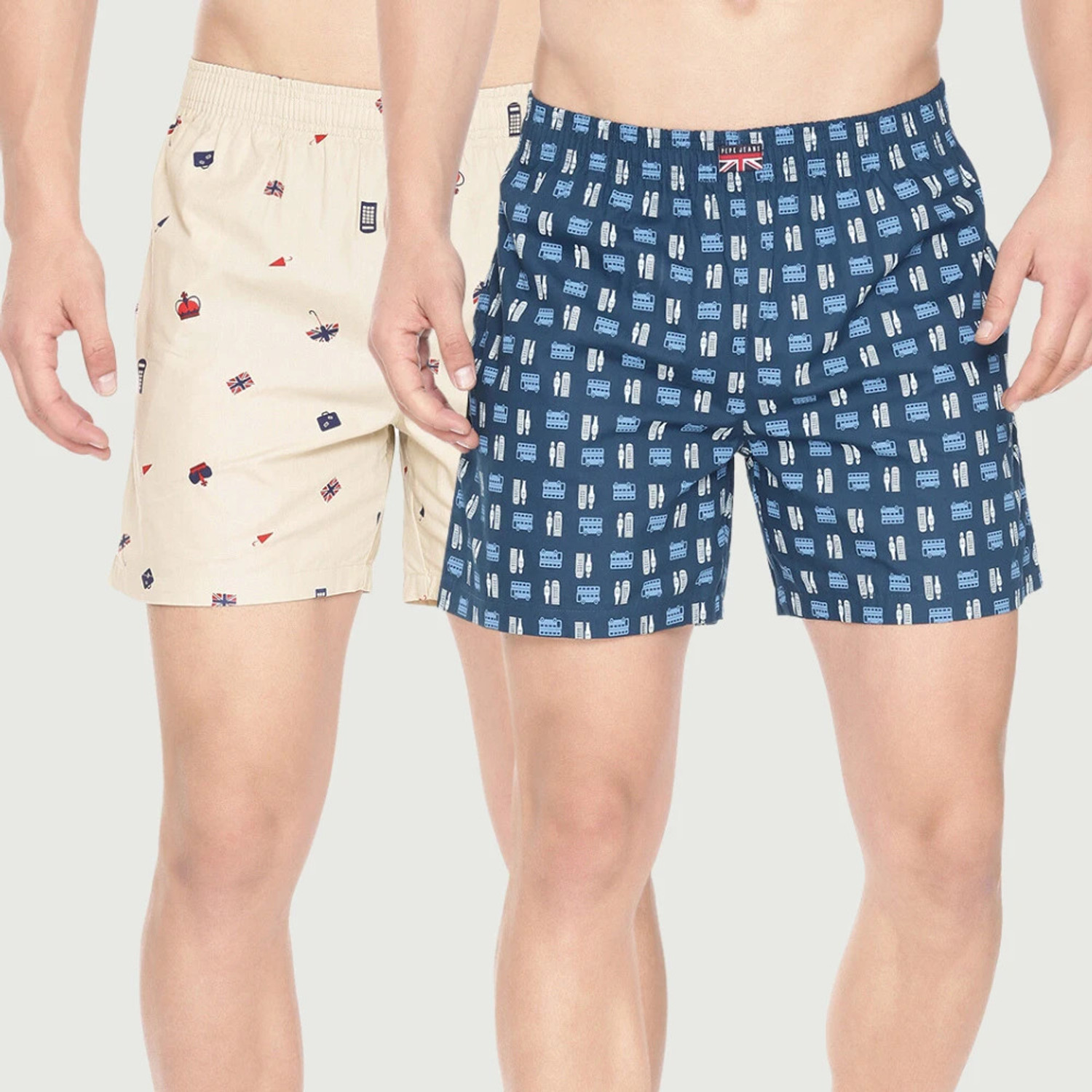 Image of JOCKEY Pack of 2 Checkered Men Boxer