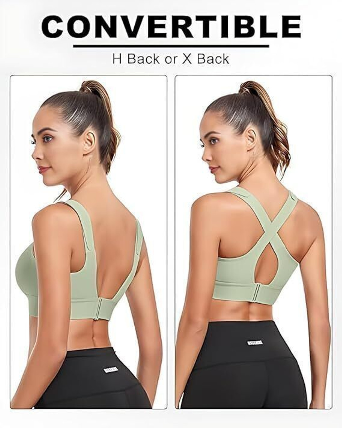 Image of Kesar Lingeries Women Sports Lightly Padded Bra (Light Green)