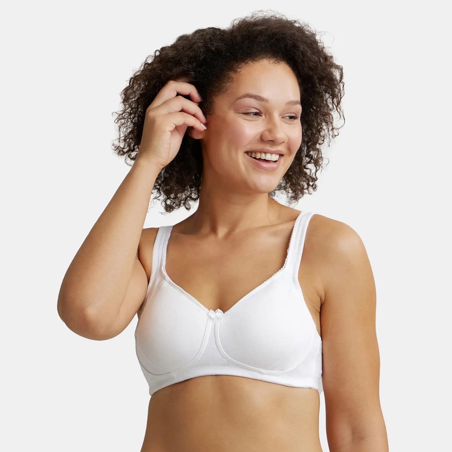 Image of ZIVAME Women Full Coverage Lightly Padded Bra (Pink)
