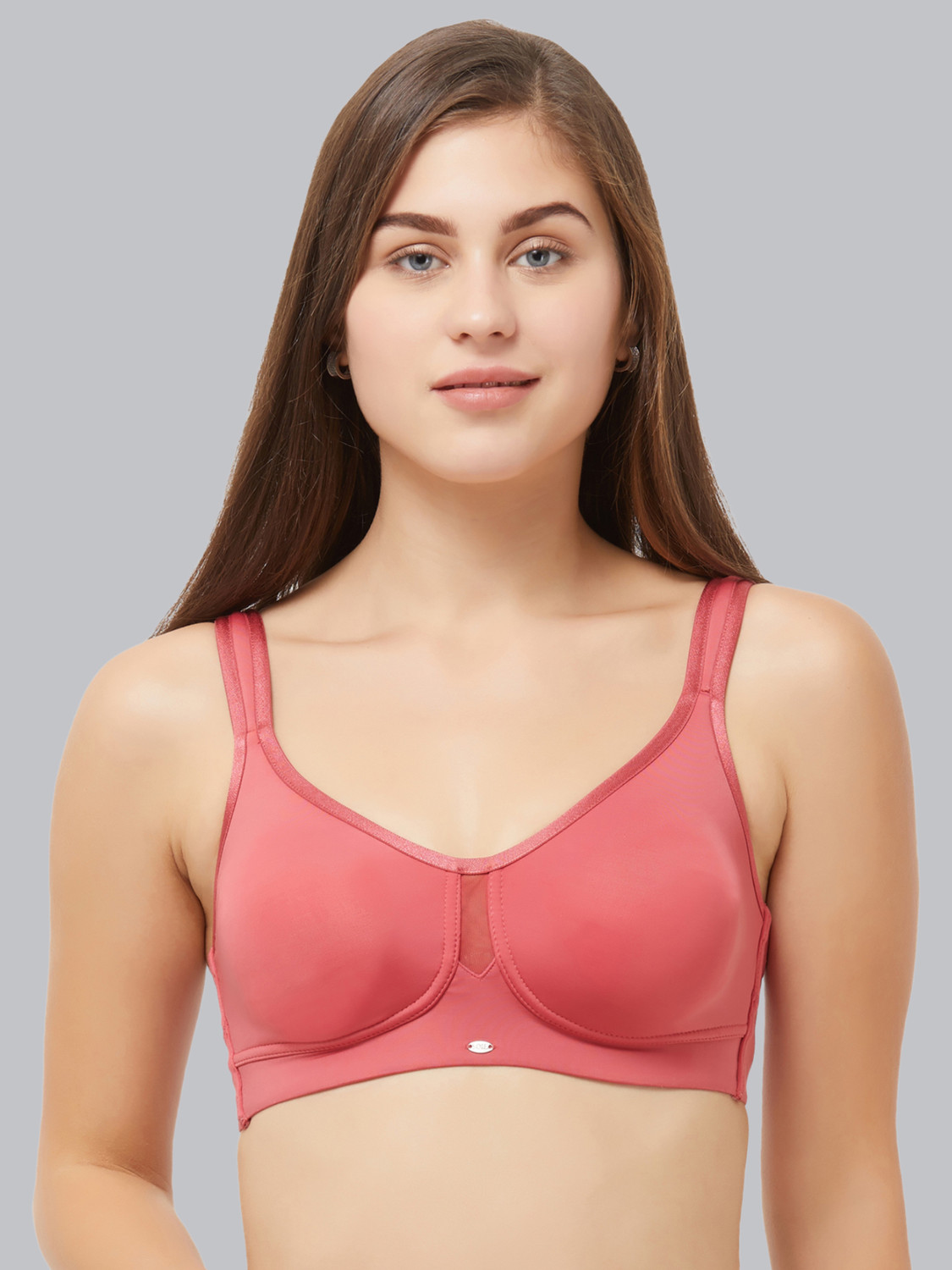 Image of VAN HEUSEN Women Full Coverage Non Padded Bra (Pink)