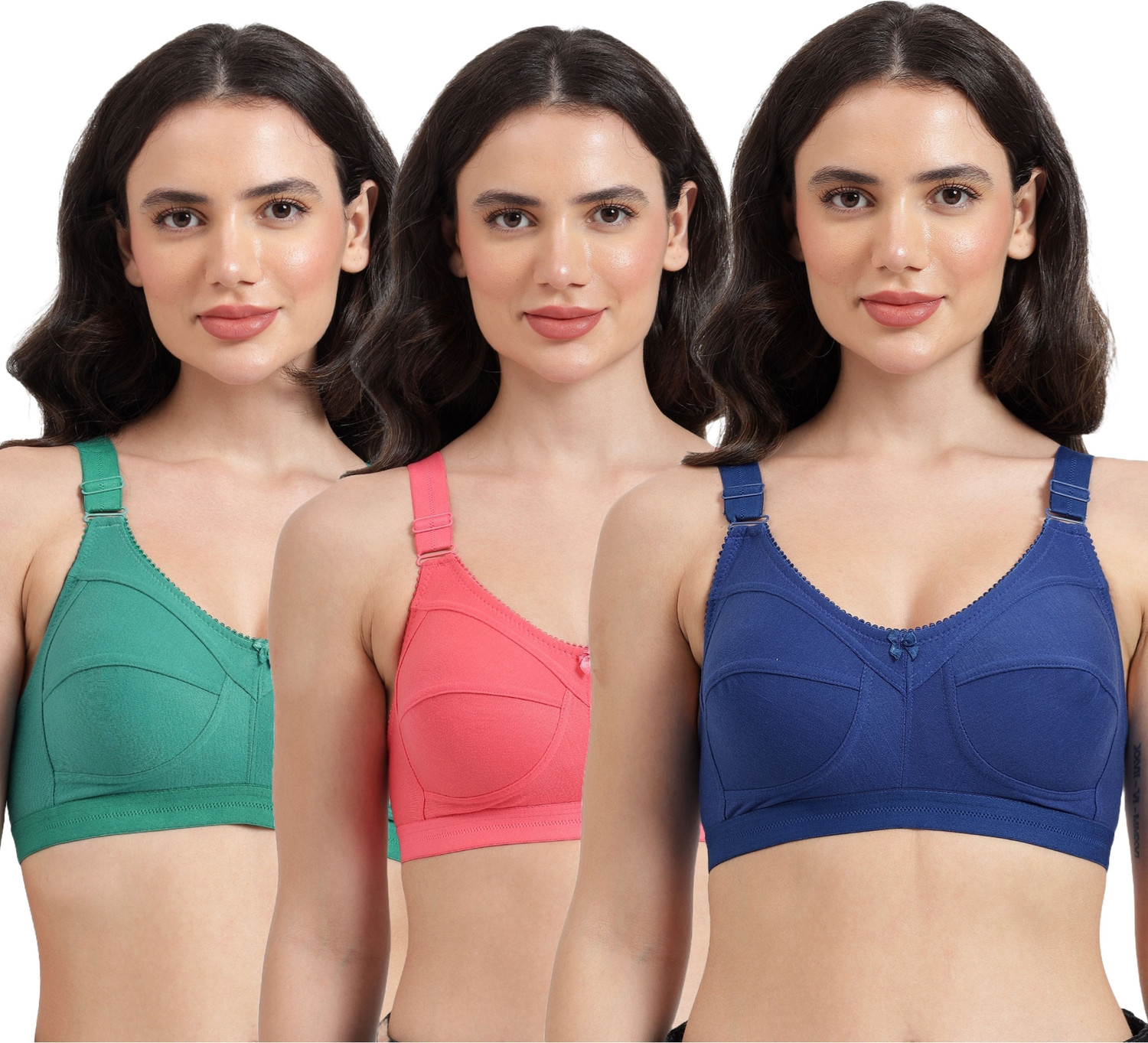 Image of Bella Beauty Women Cami Bra Non Padded Bra (Yellow)