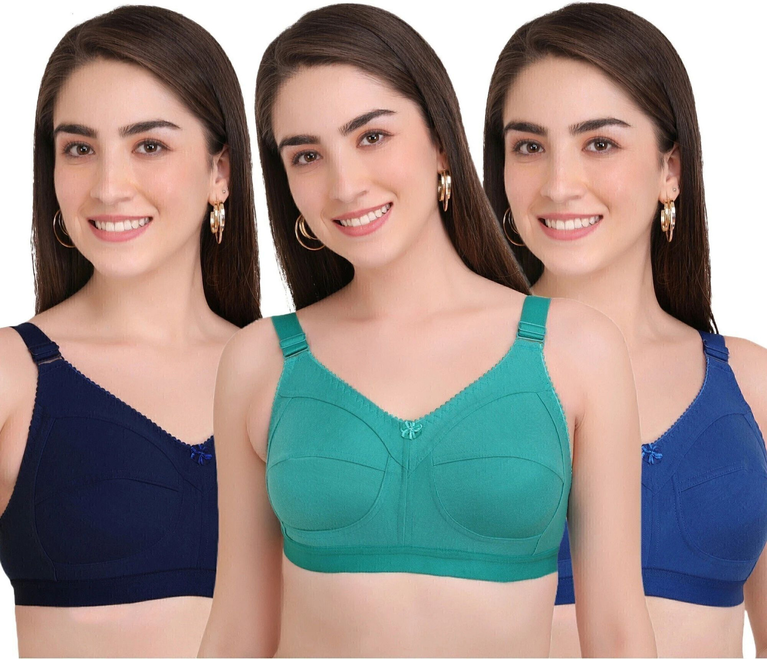 Image of Bella Beauty Women Cami Bra Non Padded Bra (Yellow)