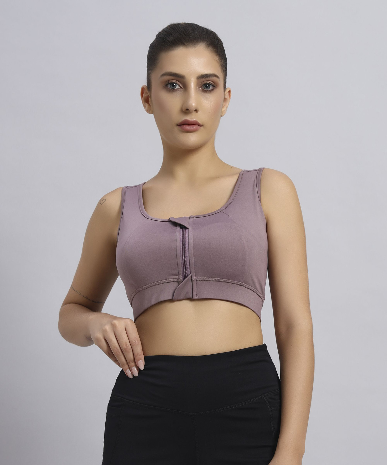 Image of BEING RUNNER Women Sports Heavily Padded Bra (Pink)