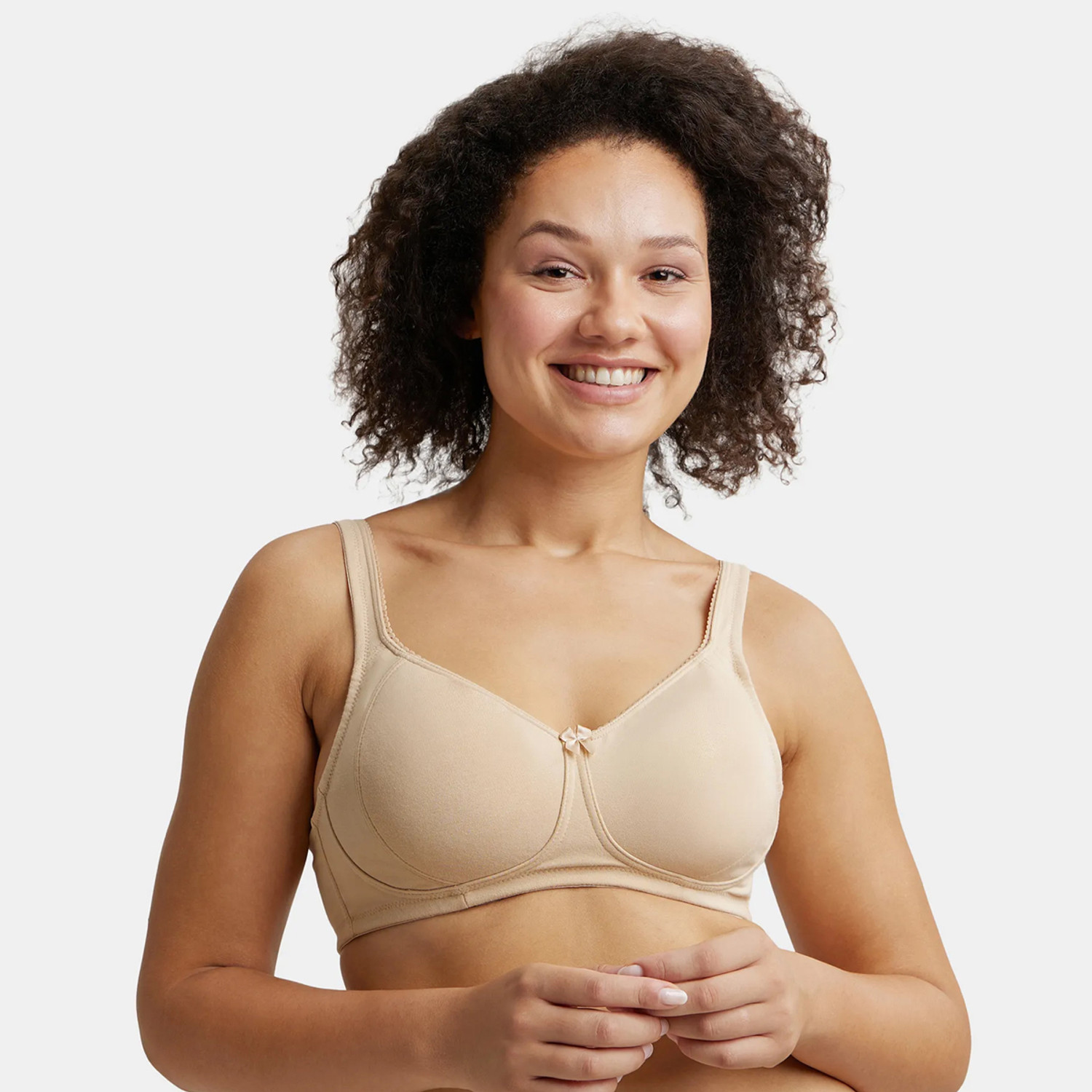 Image of ZIVAME Women Full Coverage Lightly Padded Bra (Pink)