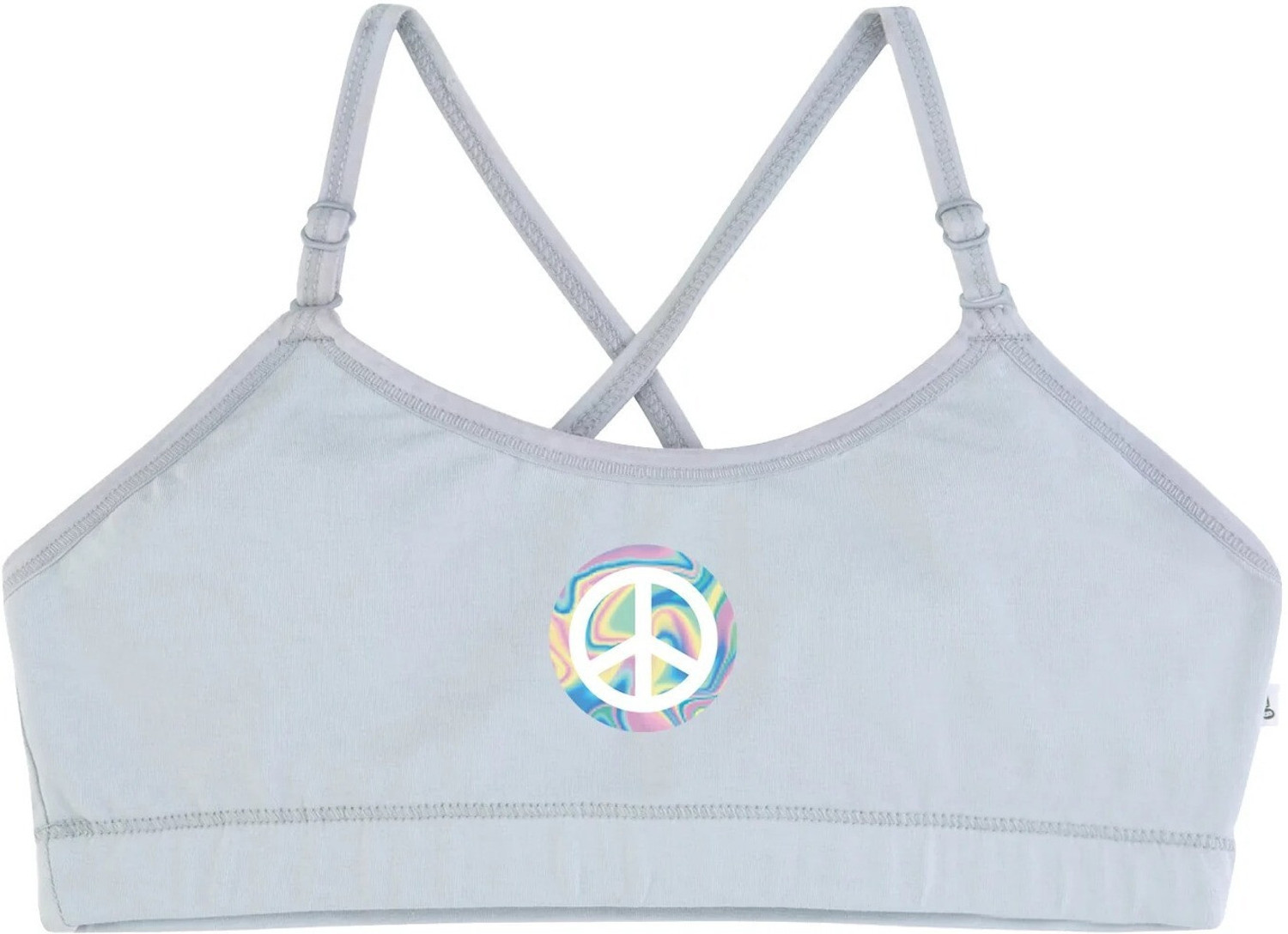 Image of YouGotPlanB Pack of 3 Girls Training /Beginners Non Padded Bra (Multicolor)