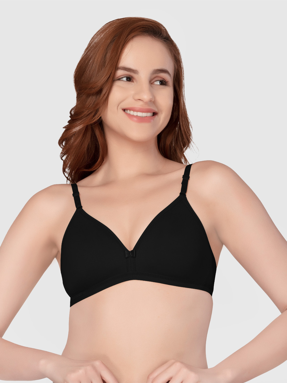 Image of Floret Women T-Shirt Non Padded Bra (Beige)