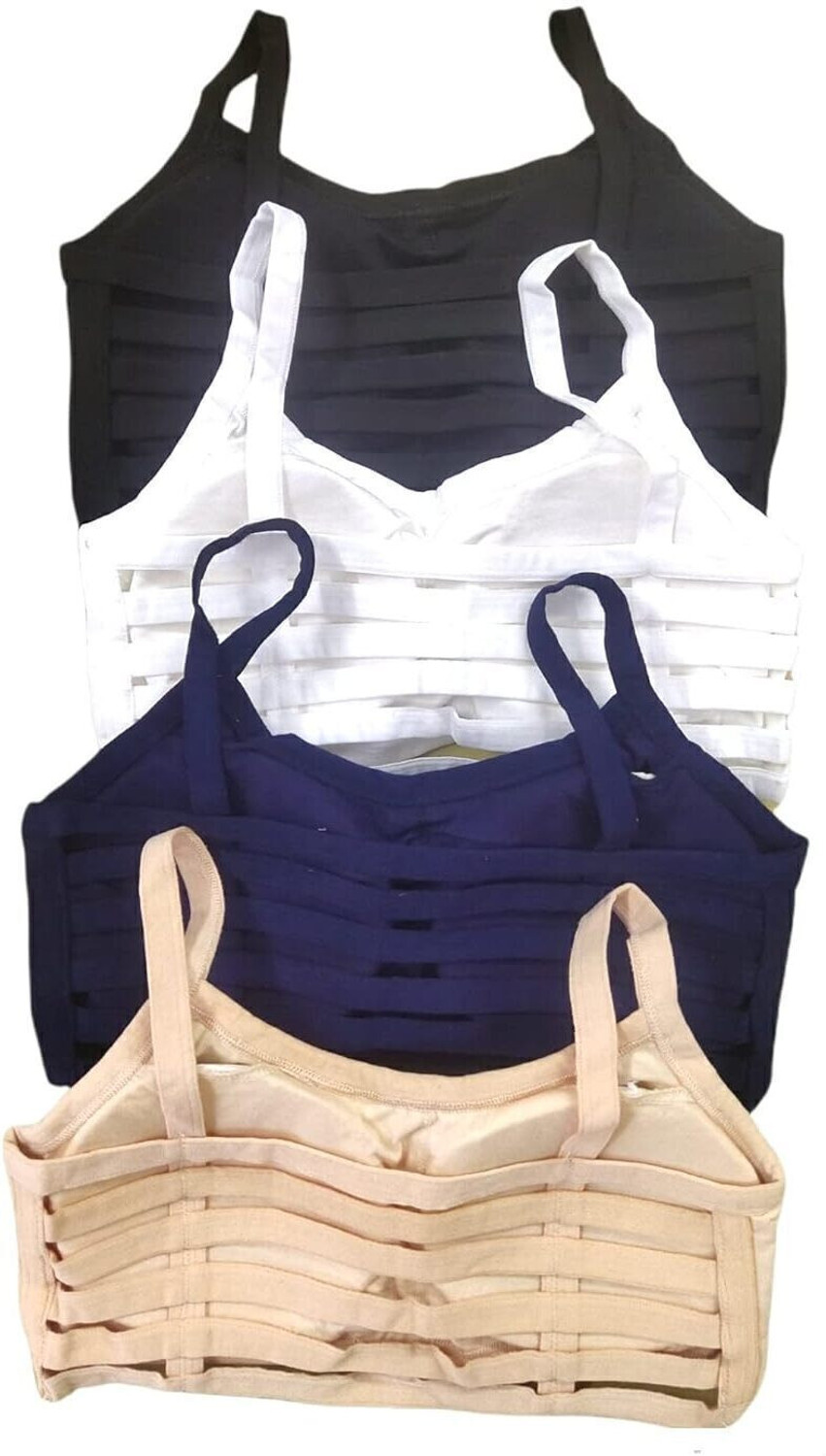 Image of Spiaty Women Bralette Lightly Padded Bra (Blue)