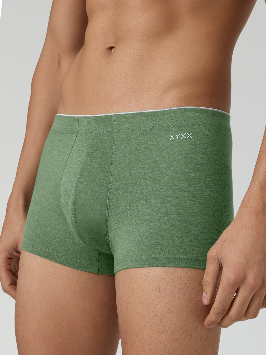 Image of XYXX Pack of 1 UNO Medley Underwear IntelliSoft Micro Modal Solid Men Trunk