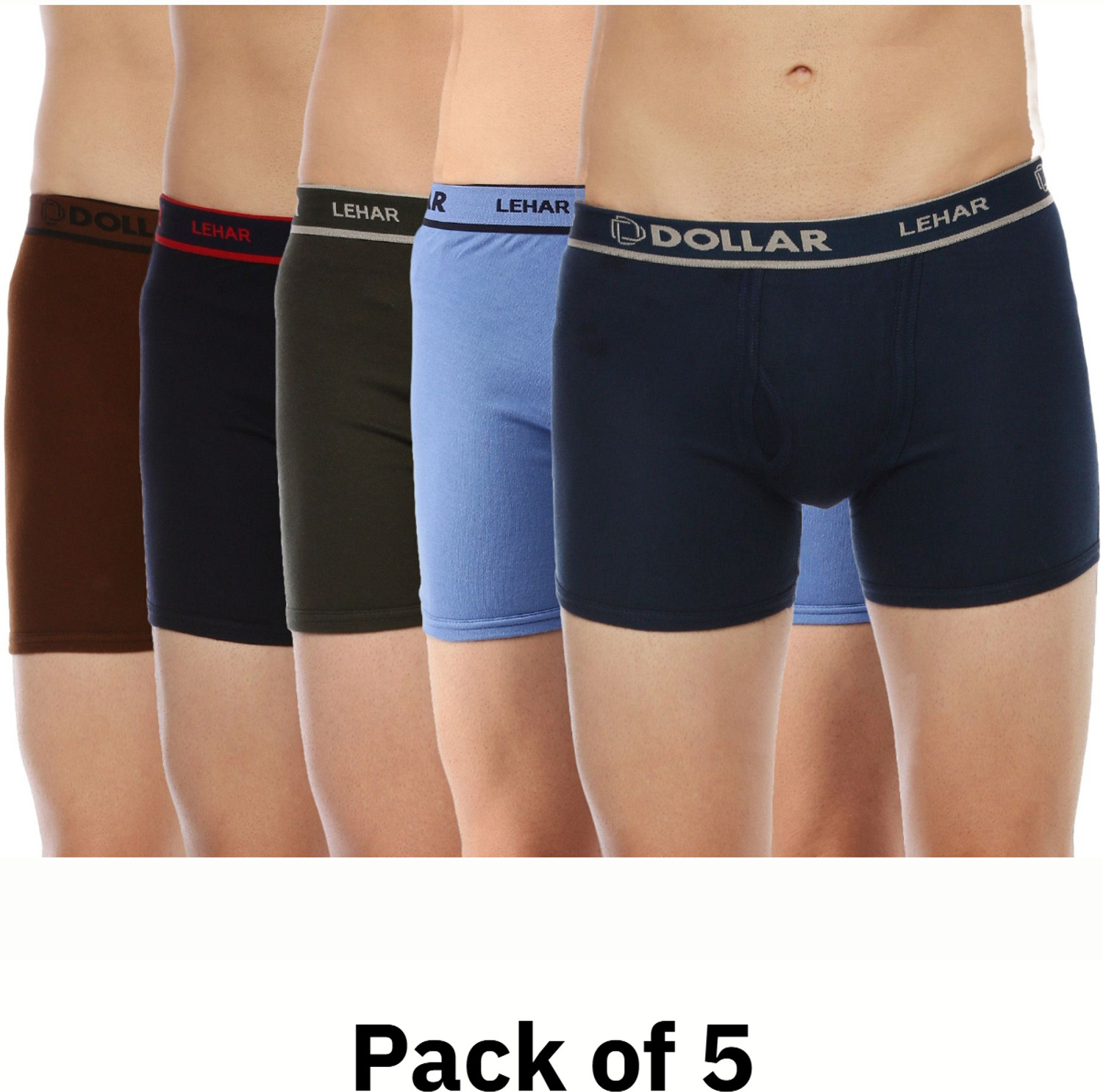Image of Dollar Pack of 4 Printed Men Trunk