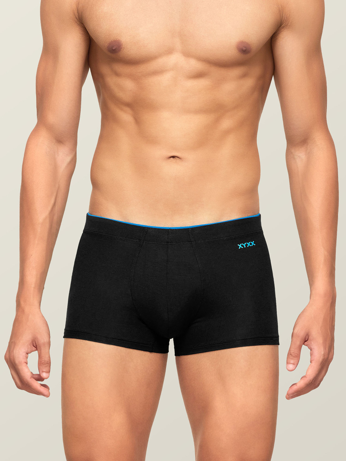 Image of XYXX Pack of 2 Uno Intellisoft Micro Modal Solid Men Trunk