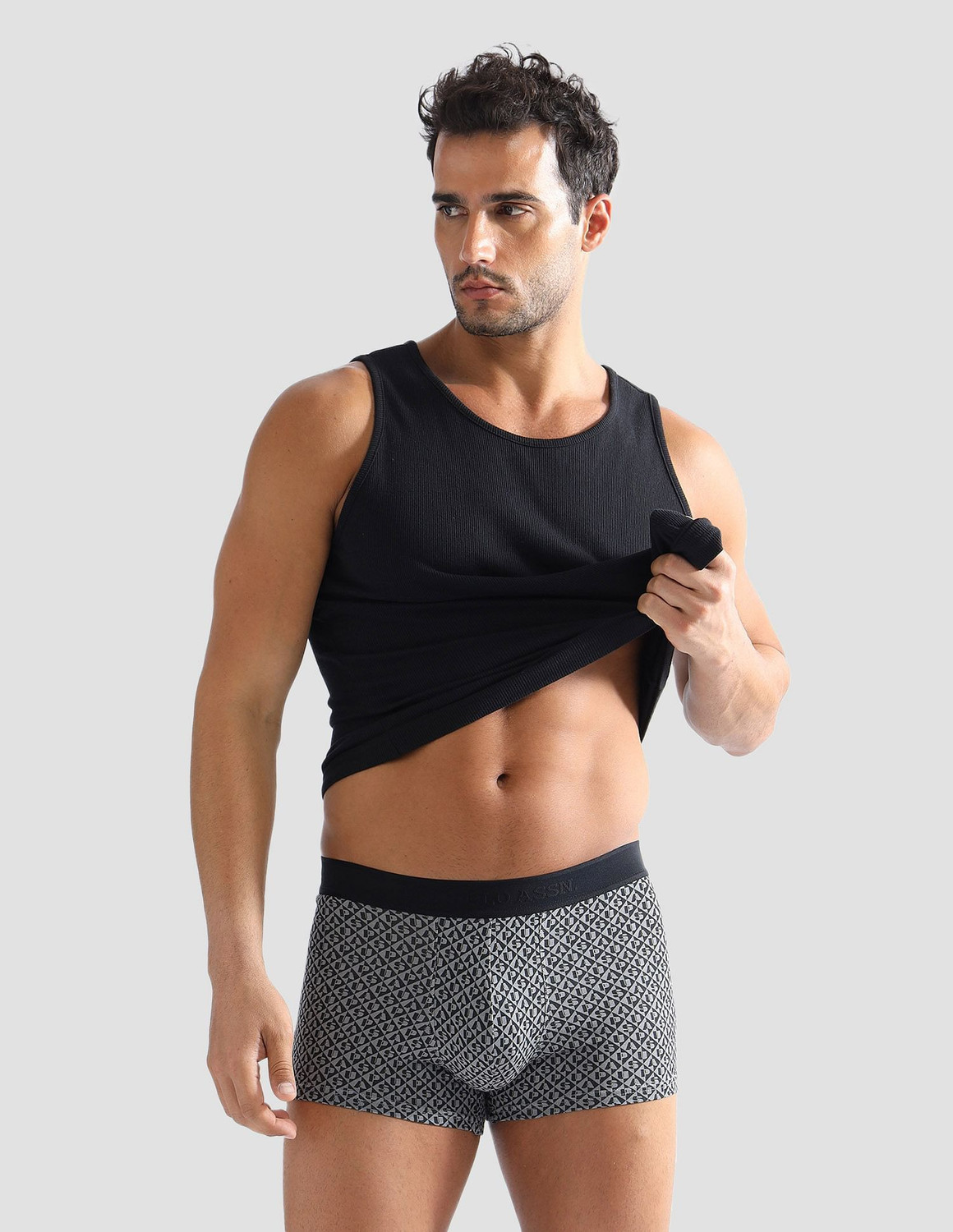 Image of XYXX Pack of 2 Uno Intellisoft Micro Modal Solid Men Trunk