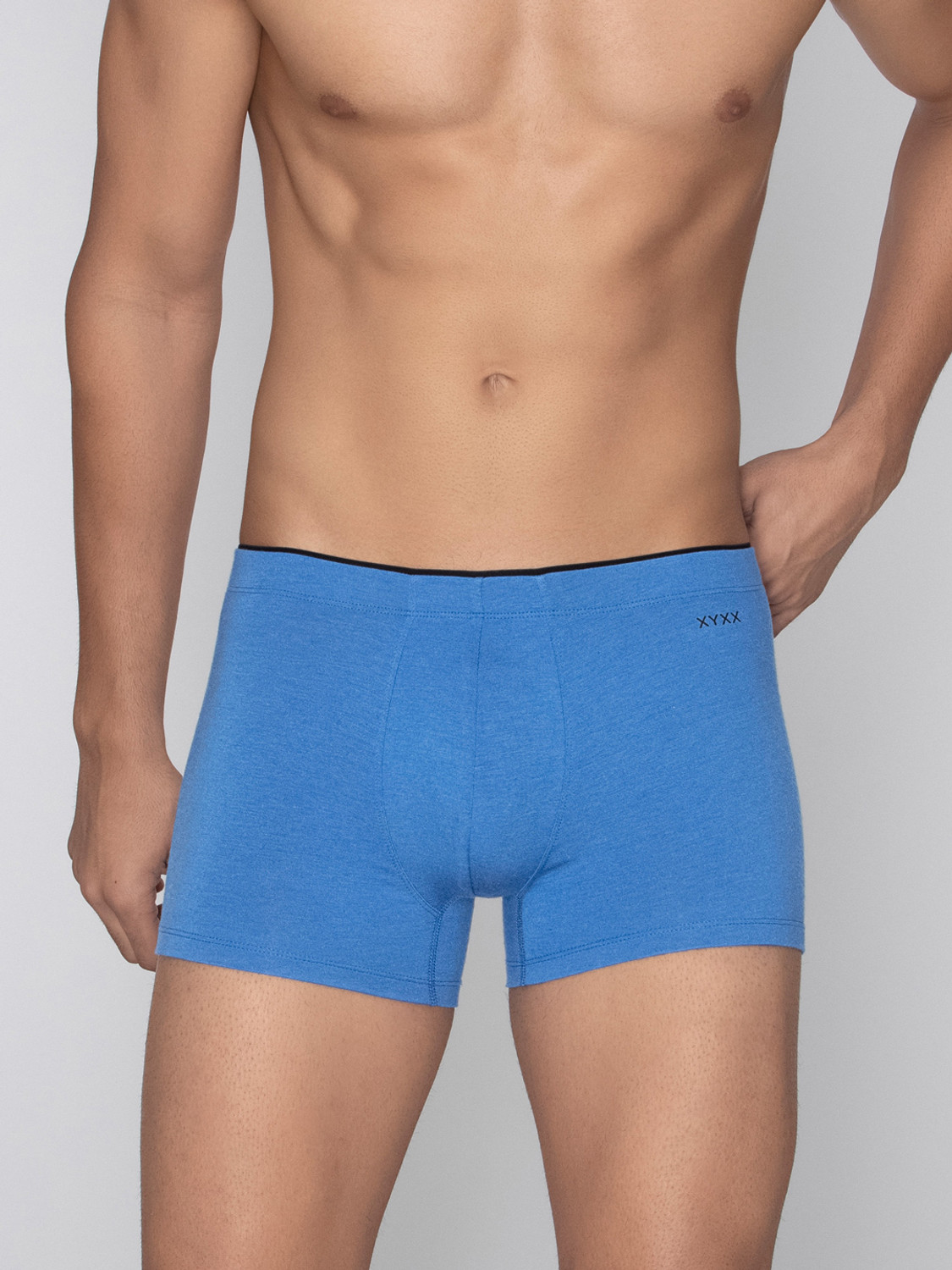 Image of XYXX Pack of 2 Uno Intellisoft Micro Modal Solid Men Trunk