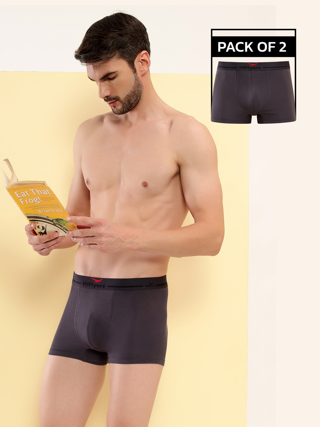 Image of Hiflyers Solid Men Trunk