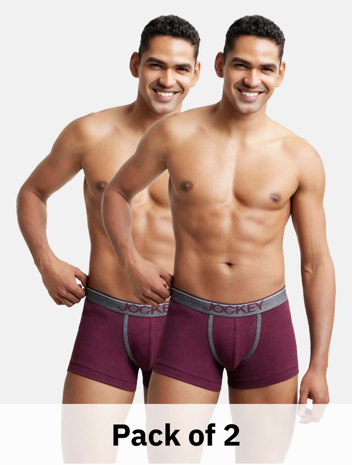 Image of JOCKEY FP03 Solid Men Trunk