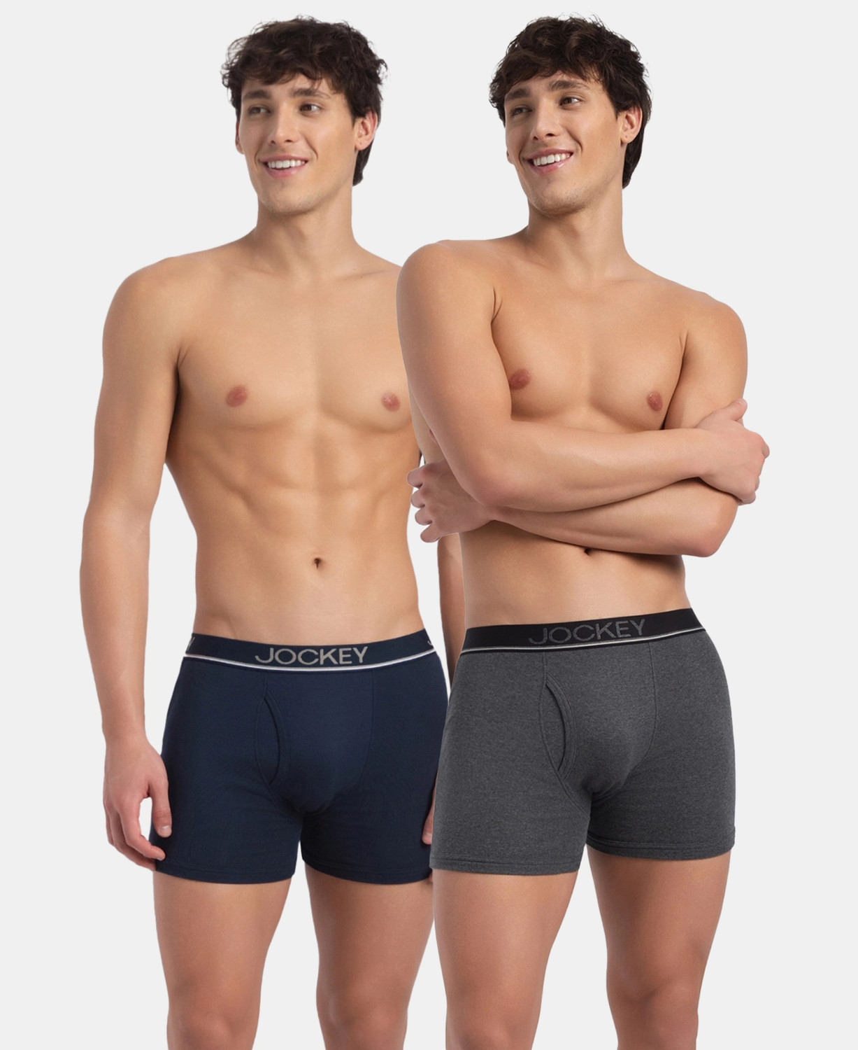 Image of JOCKEY Pack of 2 Striped Men Trunk