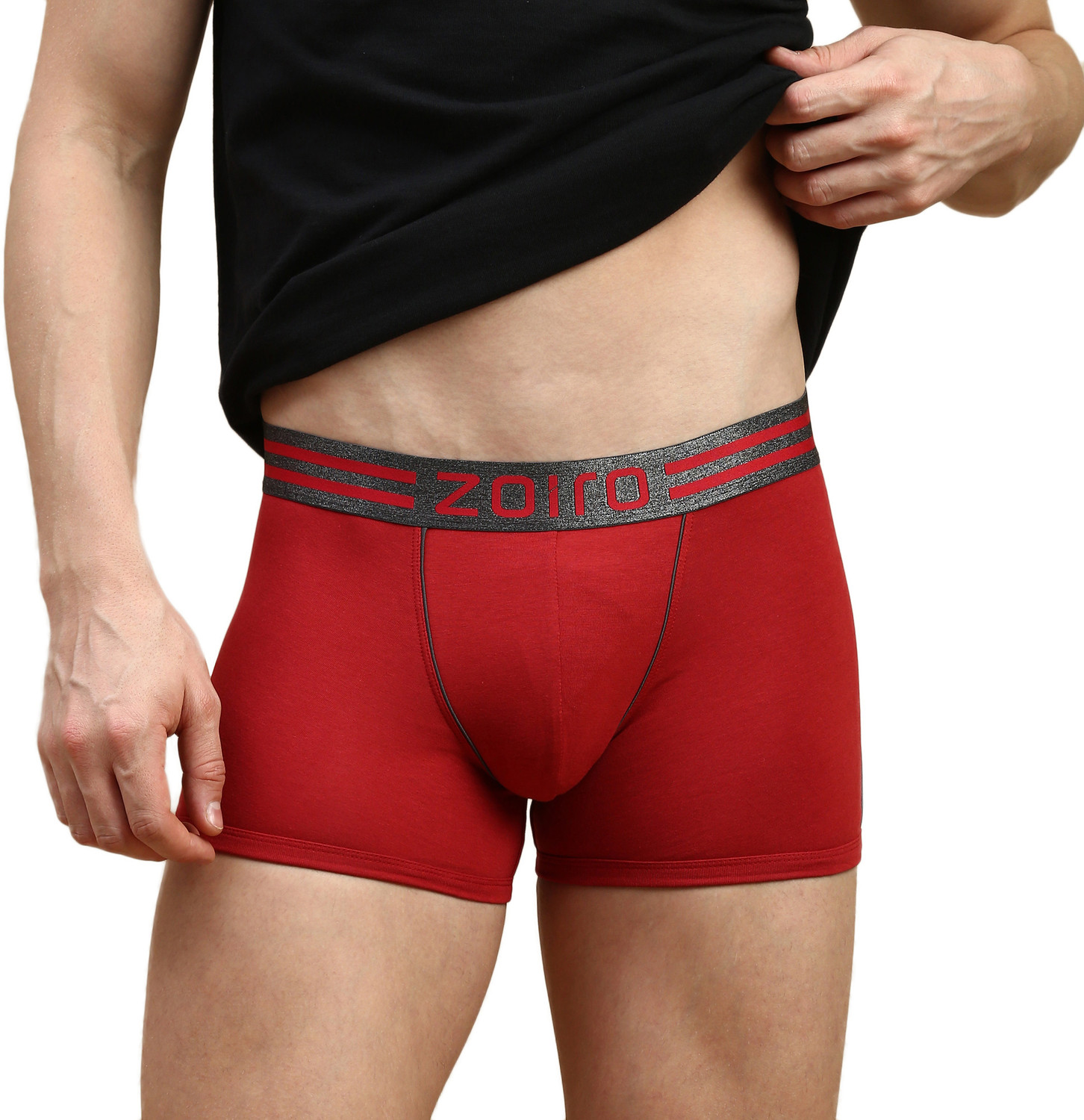 Image of ZOIRO Pack of 2 Solid Men Trunk