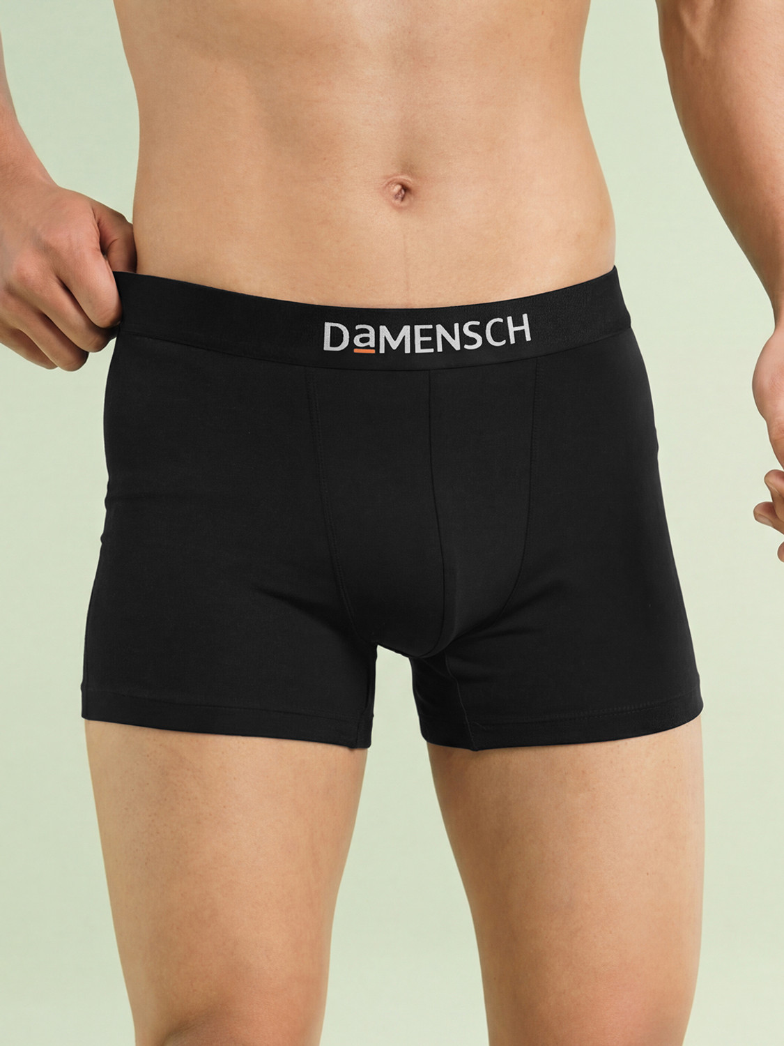 Image of Damensch Pack of 2 Deo-Soft Deodorizing V Shape Solid Men Brief
