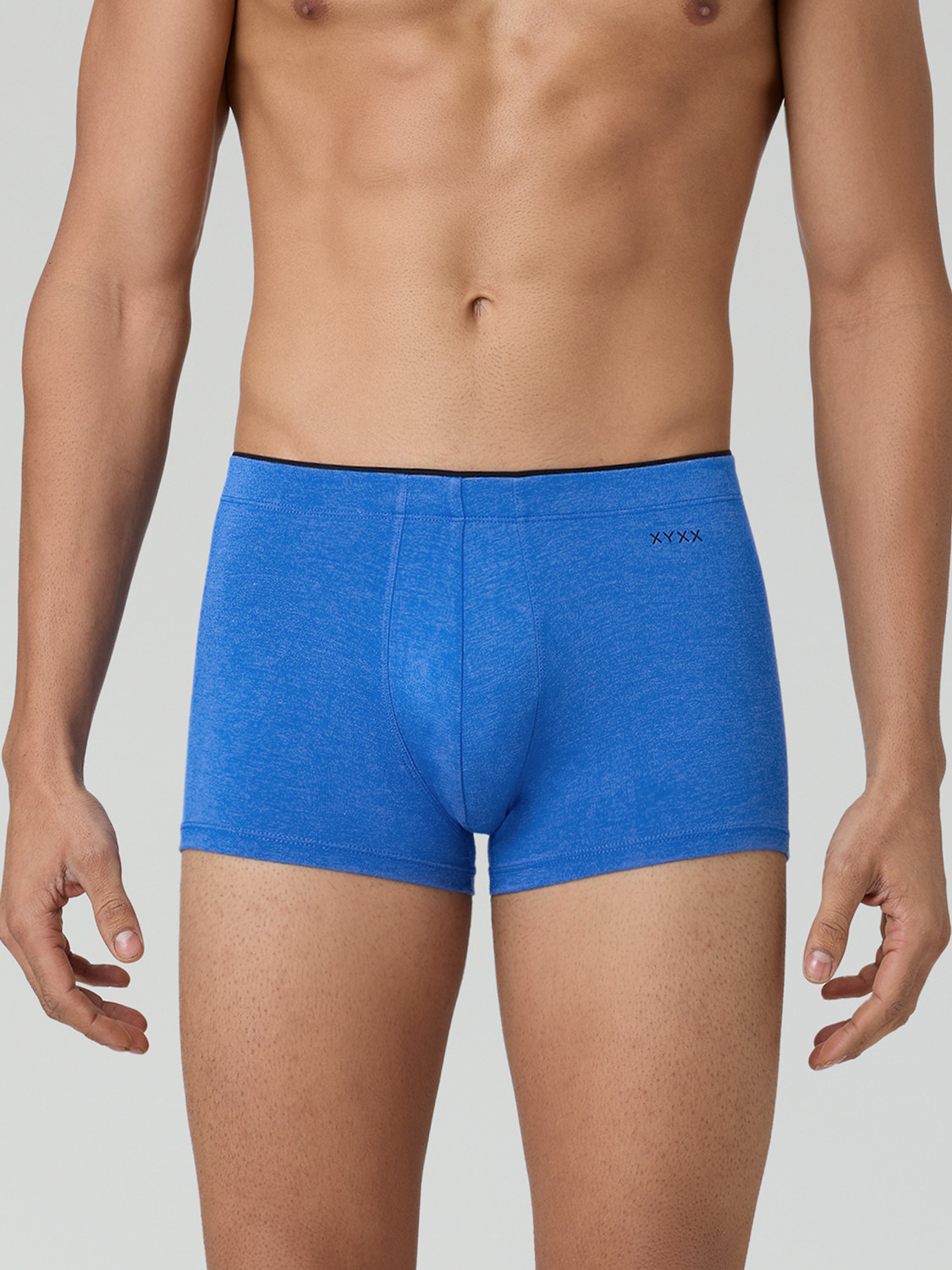 Image of XYXX Pack of 1 UNO Medley Underwear IntelliSoft Micro Modal Solid Men Trunk
