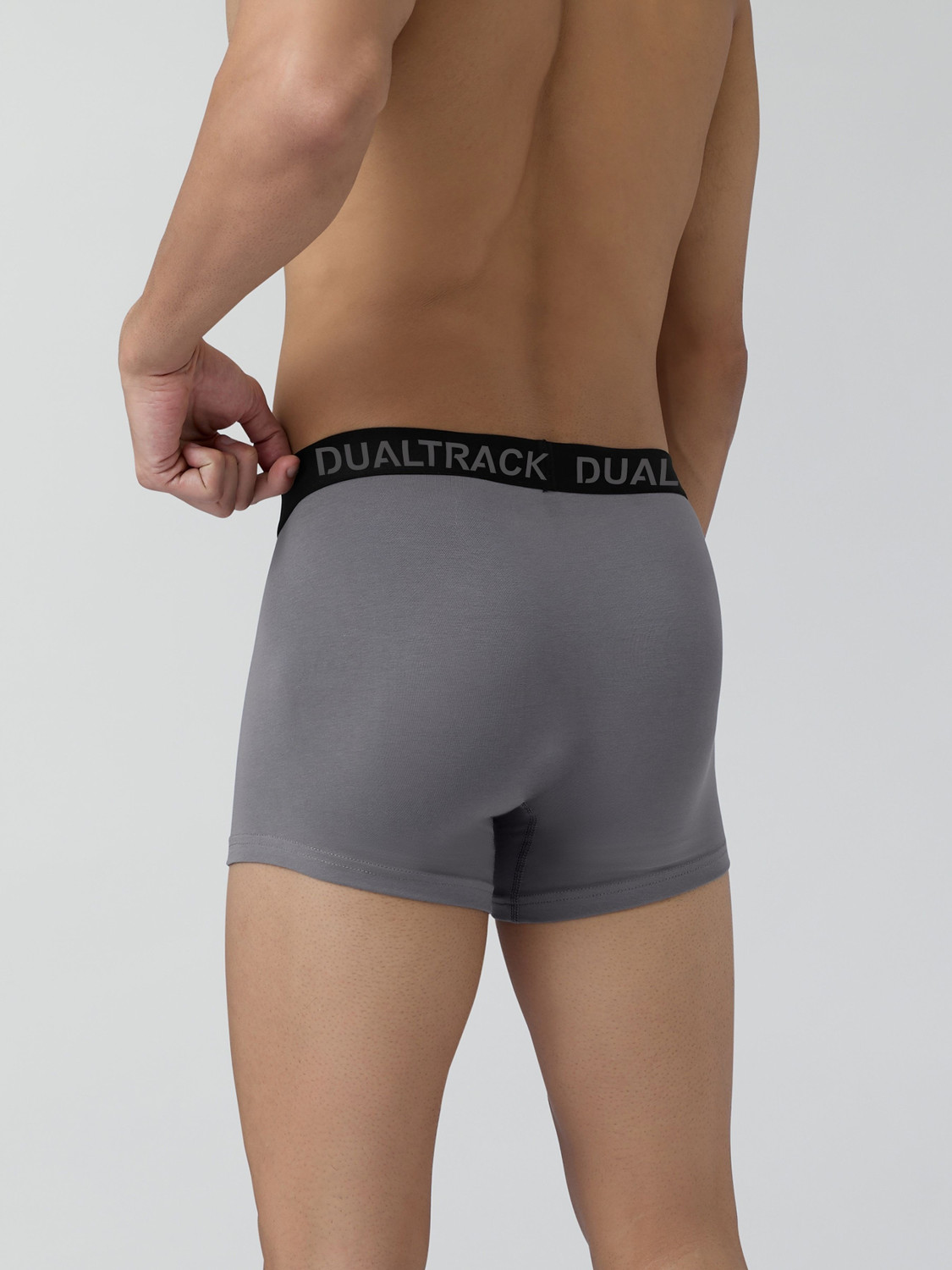 Image of DUALTRACK Pack of 3 Solid Men Trunk