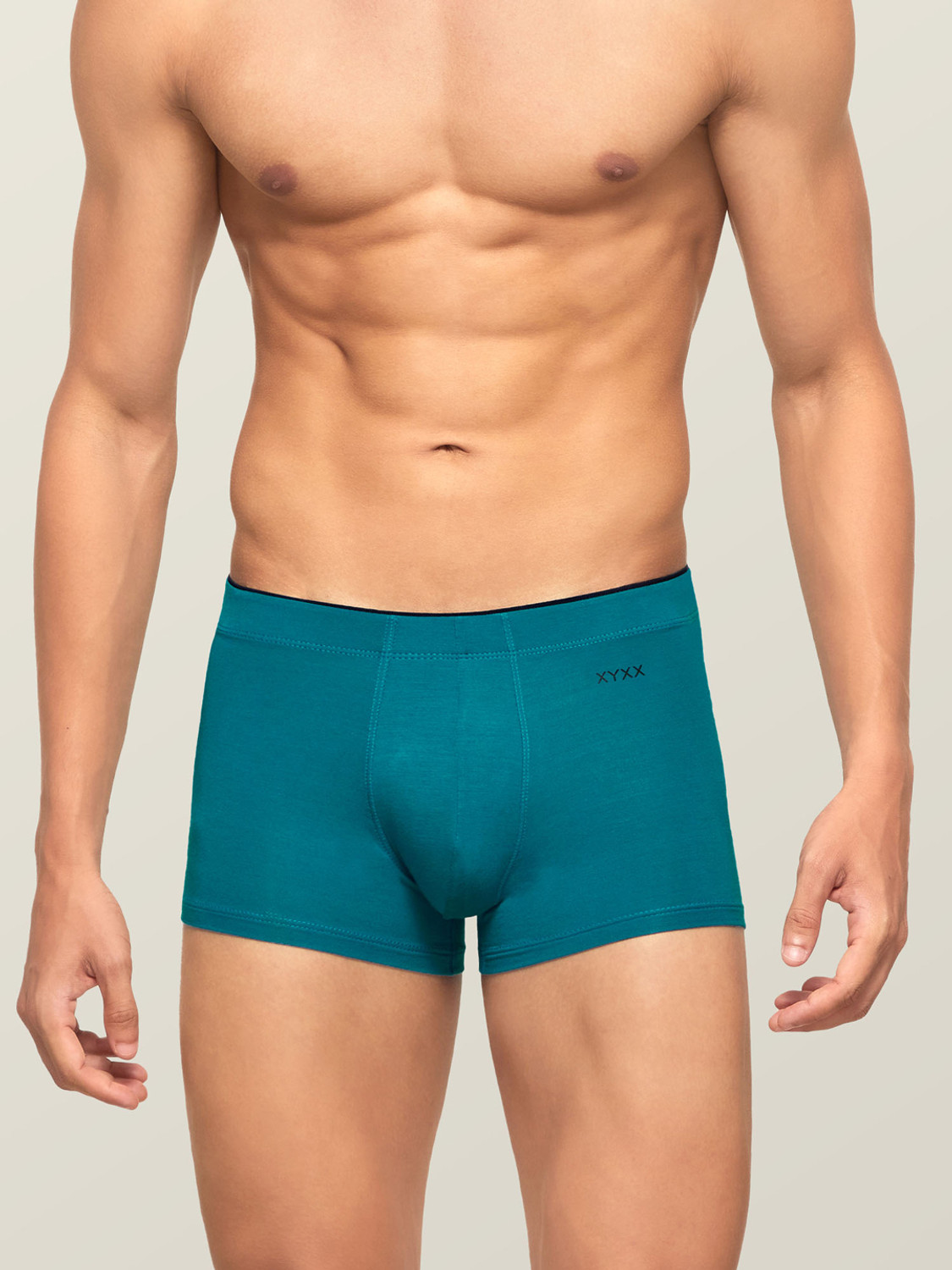 Image of XYXX Pack of 2 Uno Intellisoft Micro Modal Solid Men Trunk