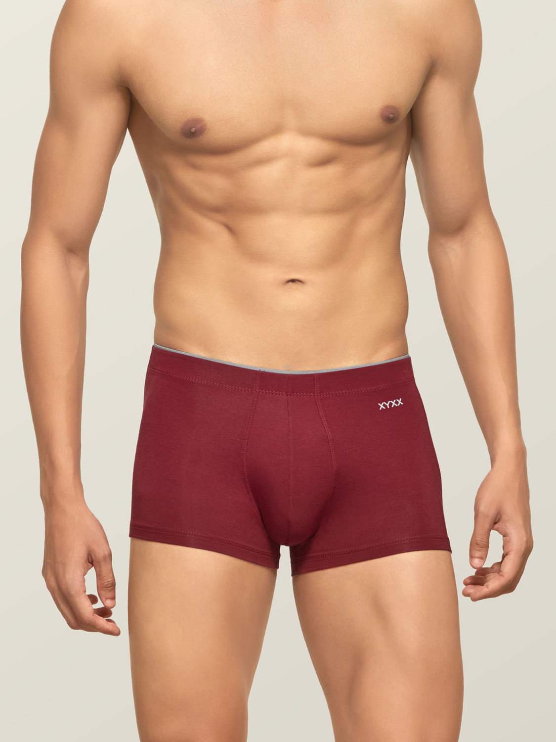 Image of XYXX Pack of 2 Uno Intellisoft Micro Modal Solid Men Trunk