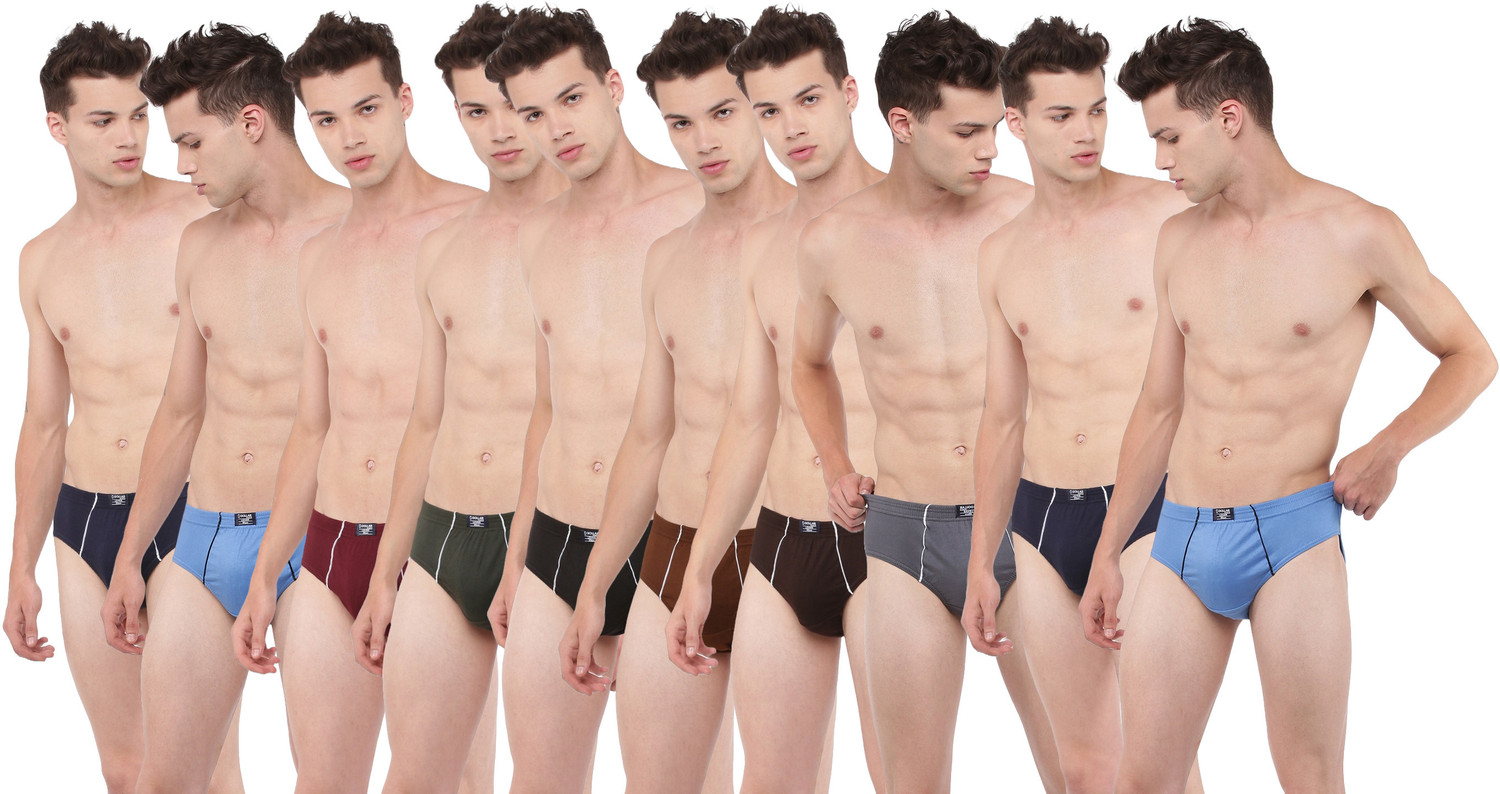 Image of WYATT Pack of 5 Printed Men Brief