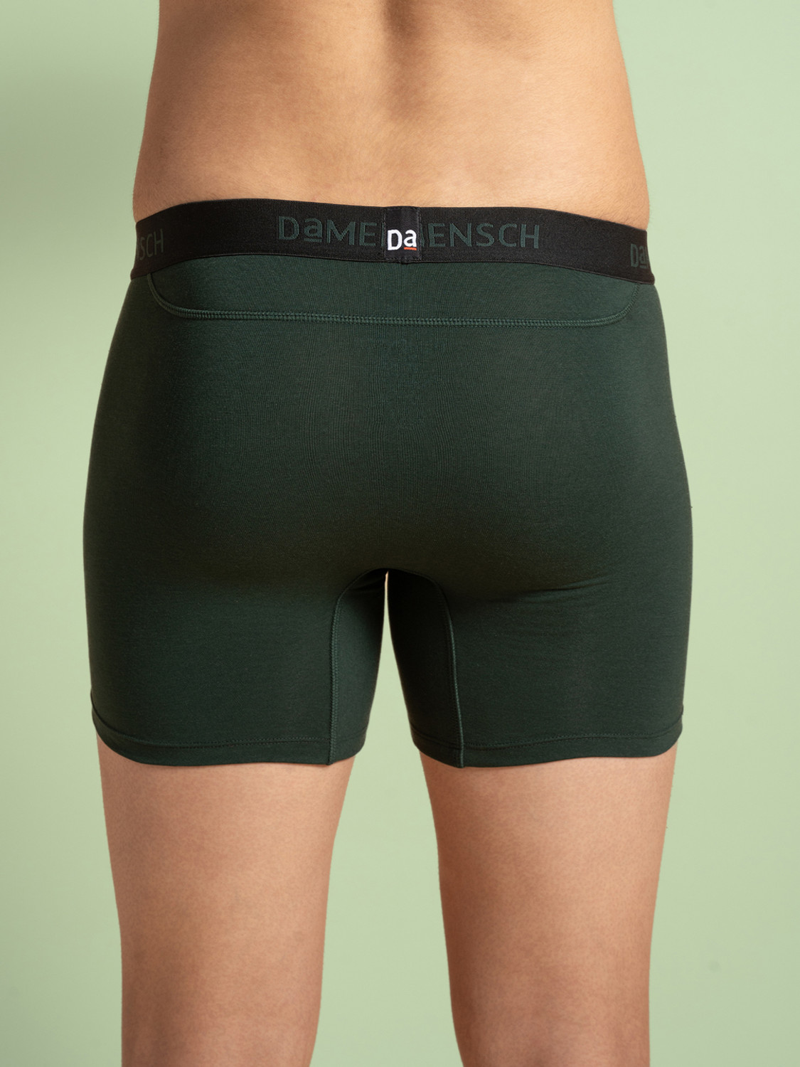 Image of Damensch Pack of 2 Combed Cotton Stretch Anti-Bacterial Solid Men Trunk