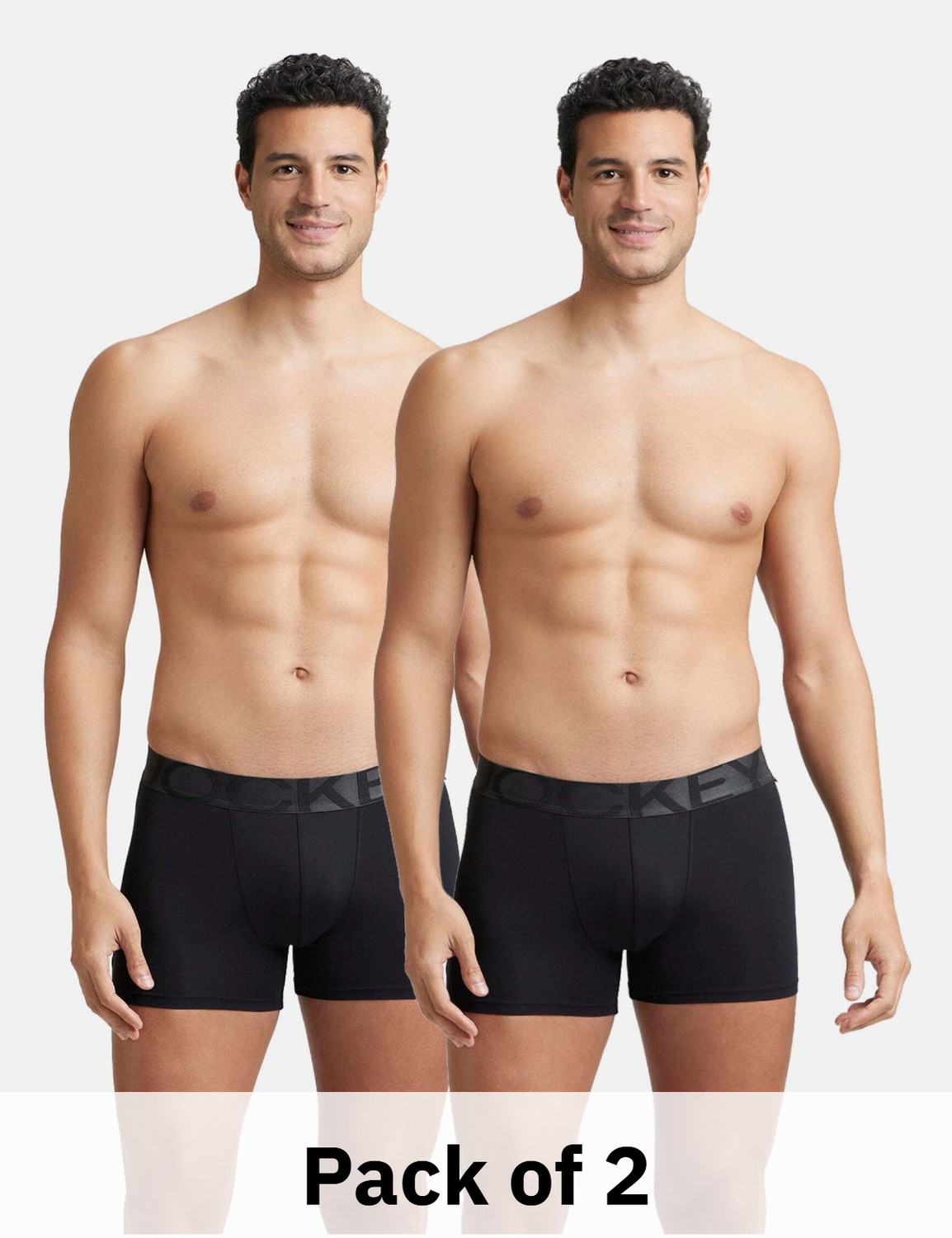 Image of Damensch Pack of 3 Micro Modal Stretch V Shape Solid Men Brief