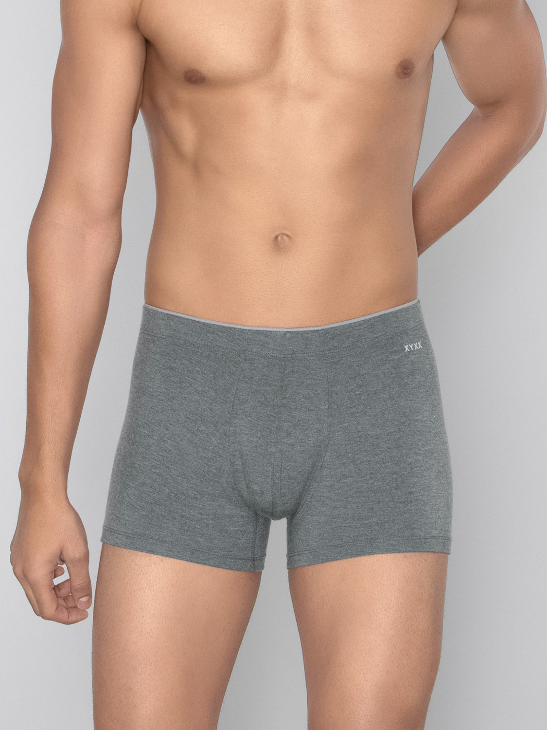 Image of XYXX Pack of 2 Uno Intellisoft Micro Modal Solid Men Trunk