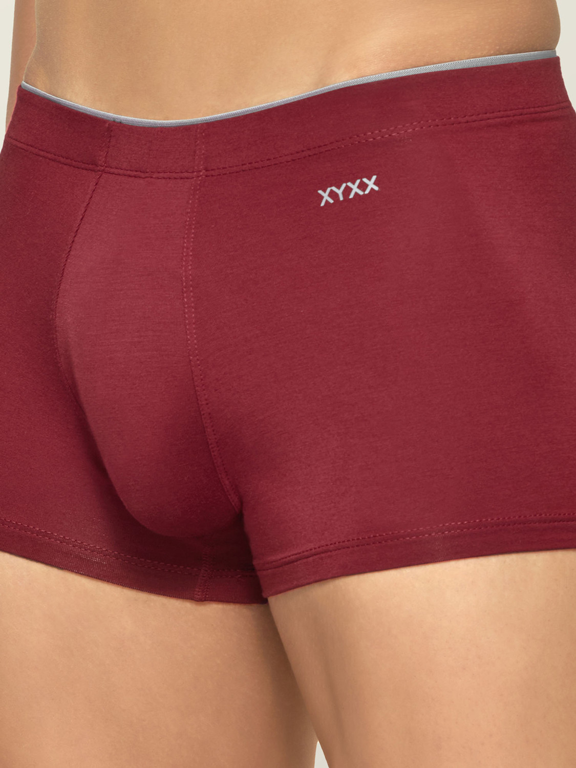 Image of XYXX Pack of 2 Uno Intellisoft Micro Modal Solid Men Trunk