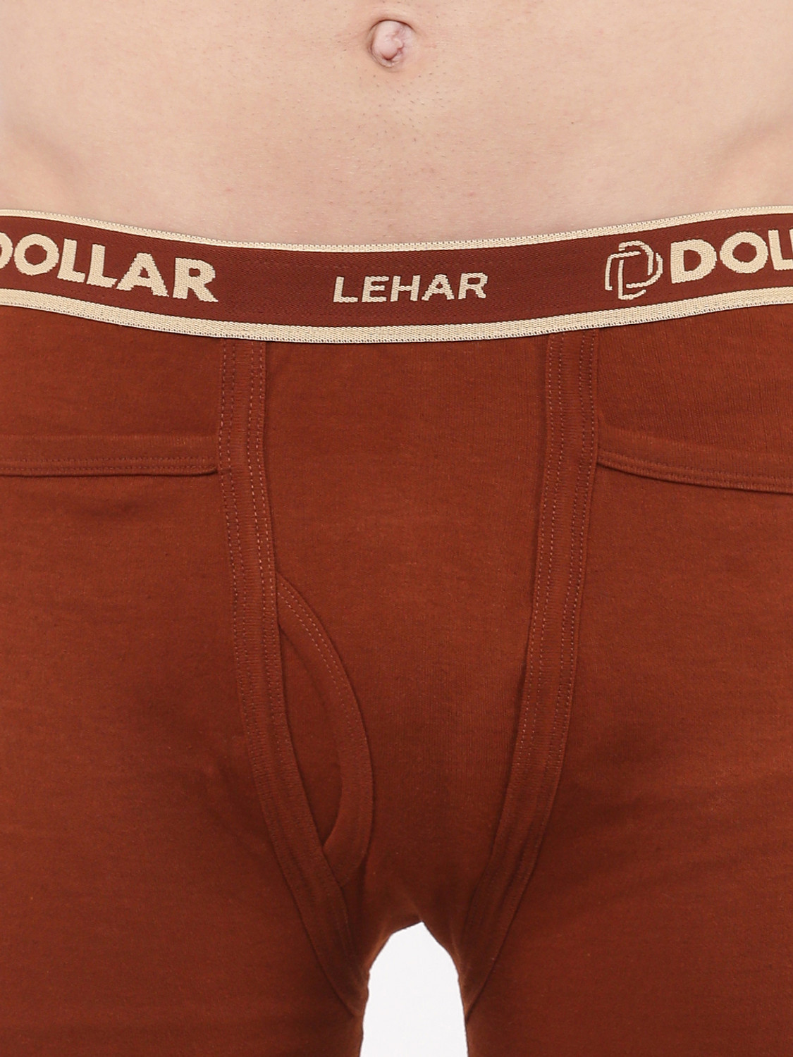 Image of Dollar Pack of 5 Dollar Lehar Mens Combed Cotton Trunk - Pack of 5 - Actual Colour May Vary Solid Men Trunk