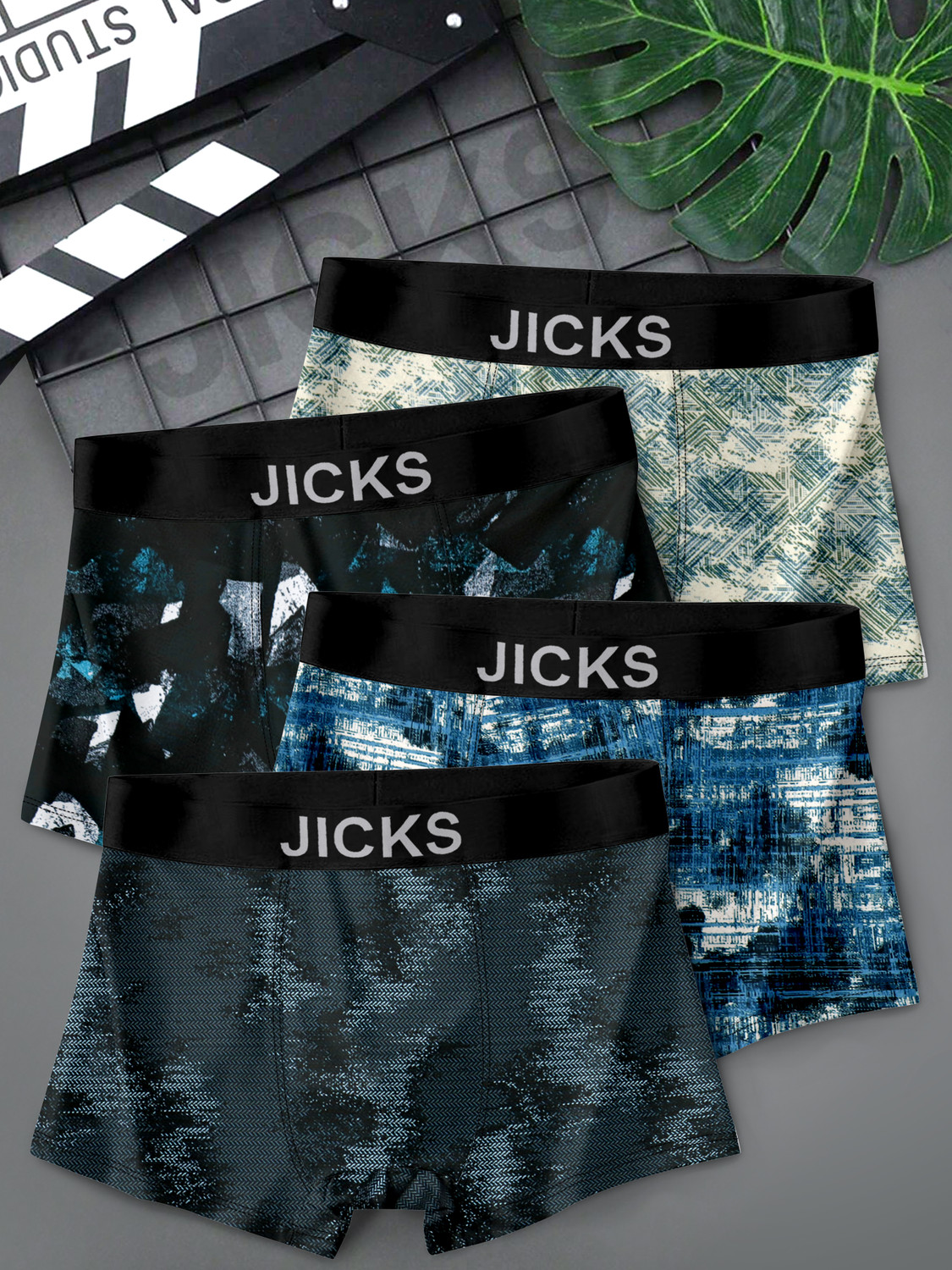 Image of jicks Pack of 4 Men Brief