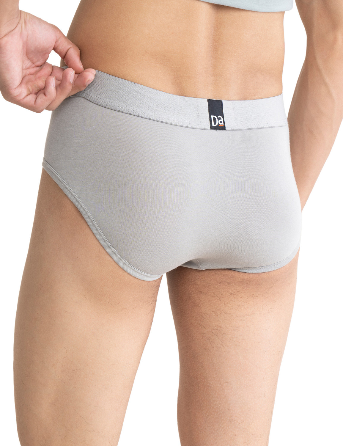Image of Damensch Pack of 3 Micro Modal Stretch V Shape Solid Men Brief