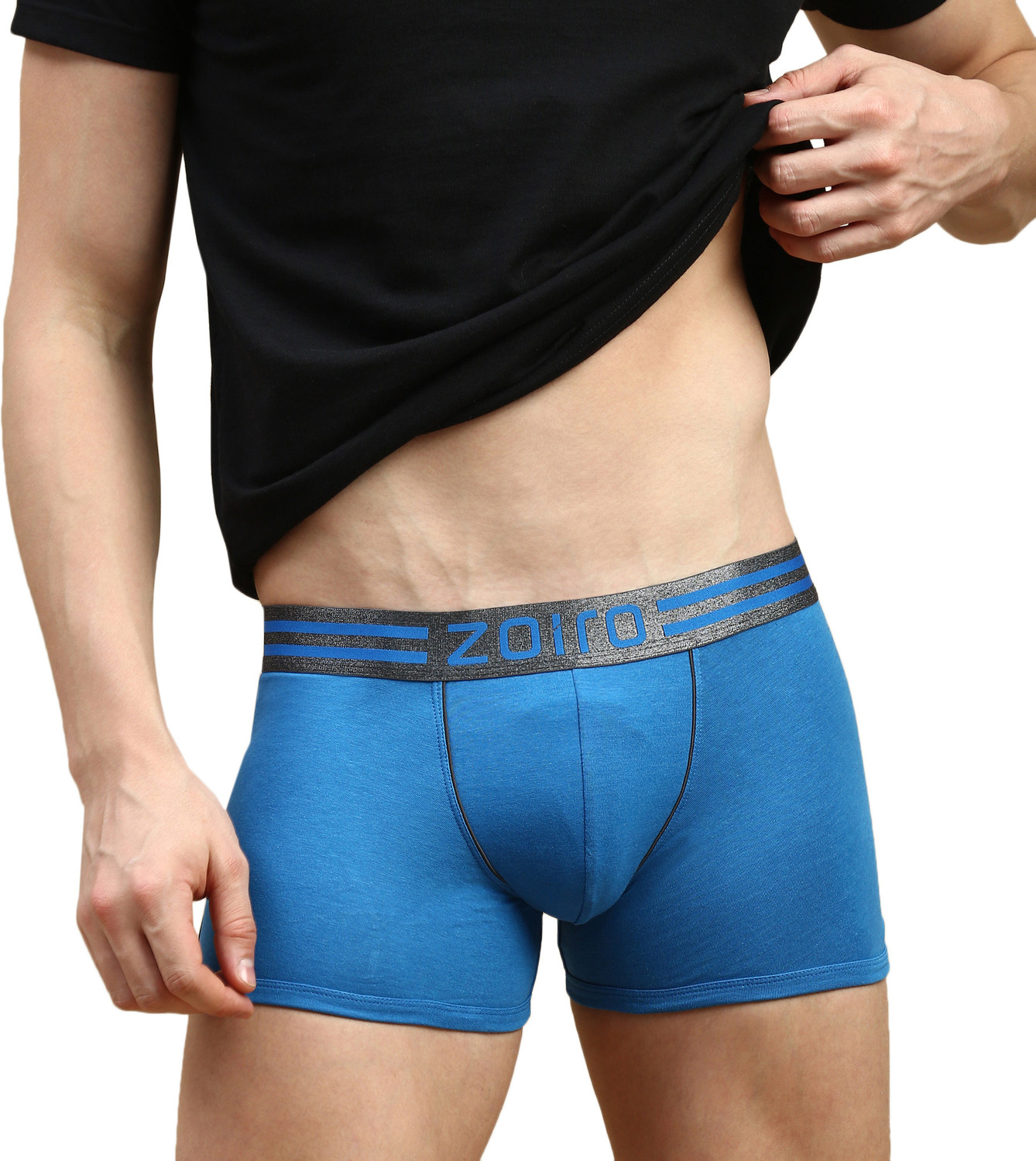 Image of ZOIRO Pack of 2 Solid Men Trunk