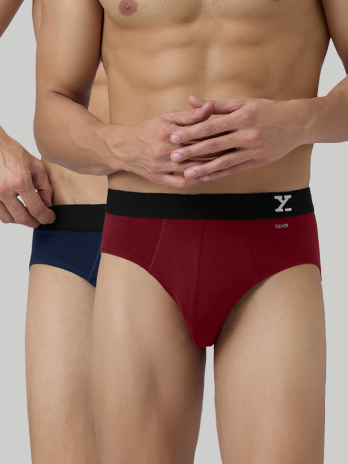 Image of XYXX Pack of 2 Uno Intellisoft Micro Modal Solid Men Trunk