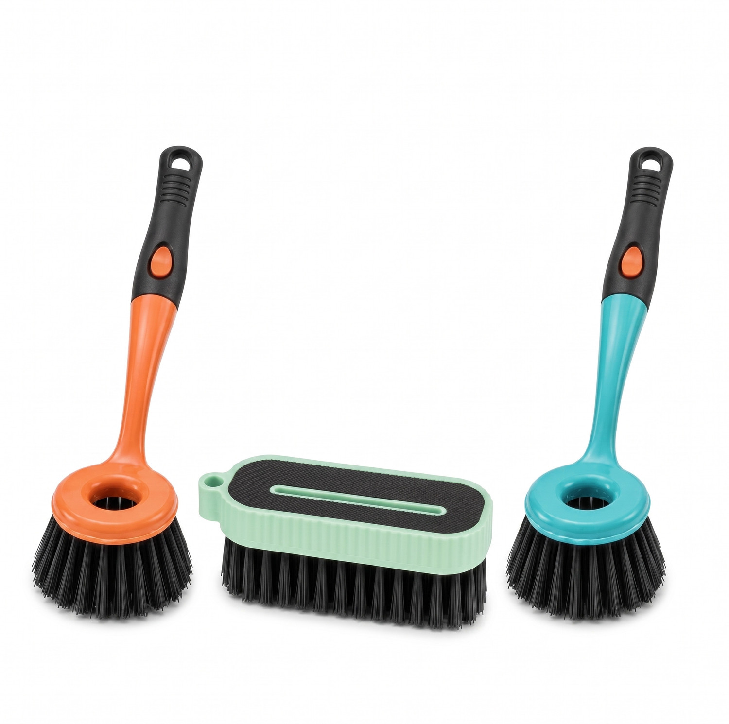 Krishna Creations Kitchen, Bathroom & Laundry Cleaning Brush Set - Image 1