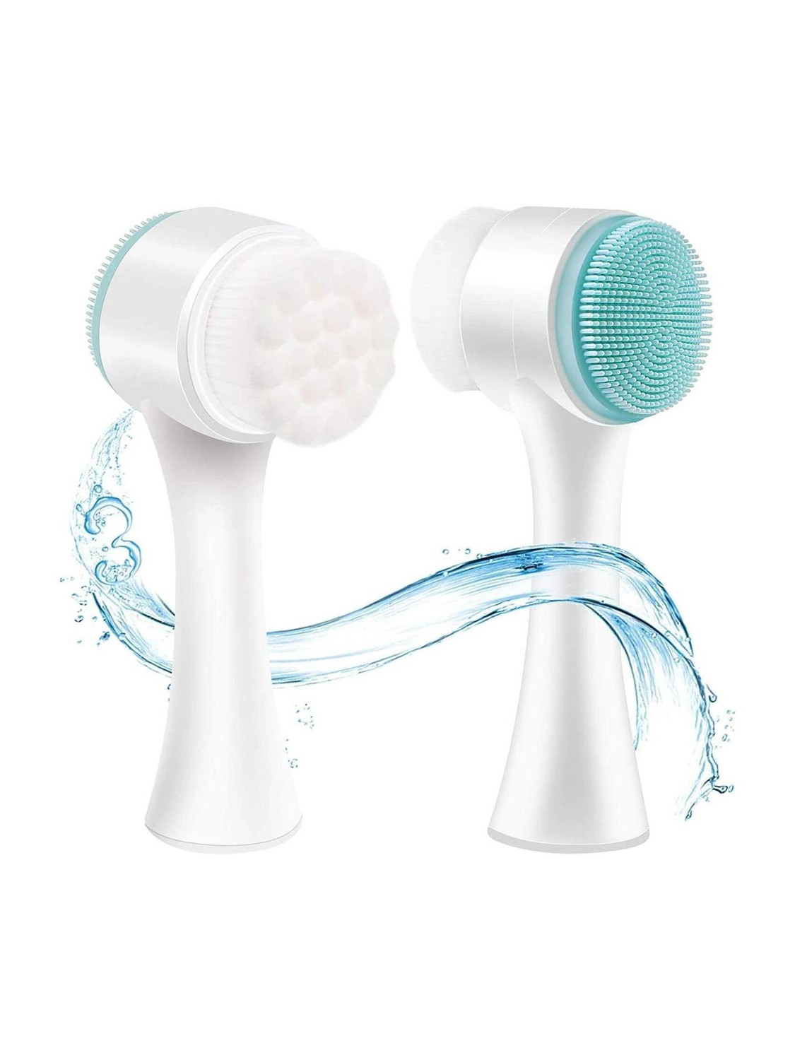 KASHTHBHANJAN 2 in 1 Face Scrubber Brush (Pack of 1) - Image 1