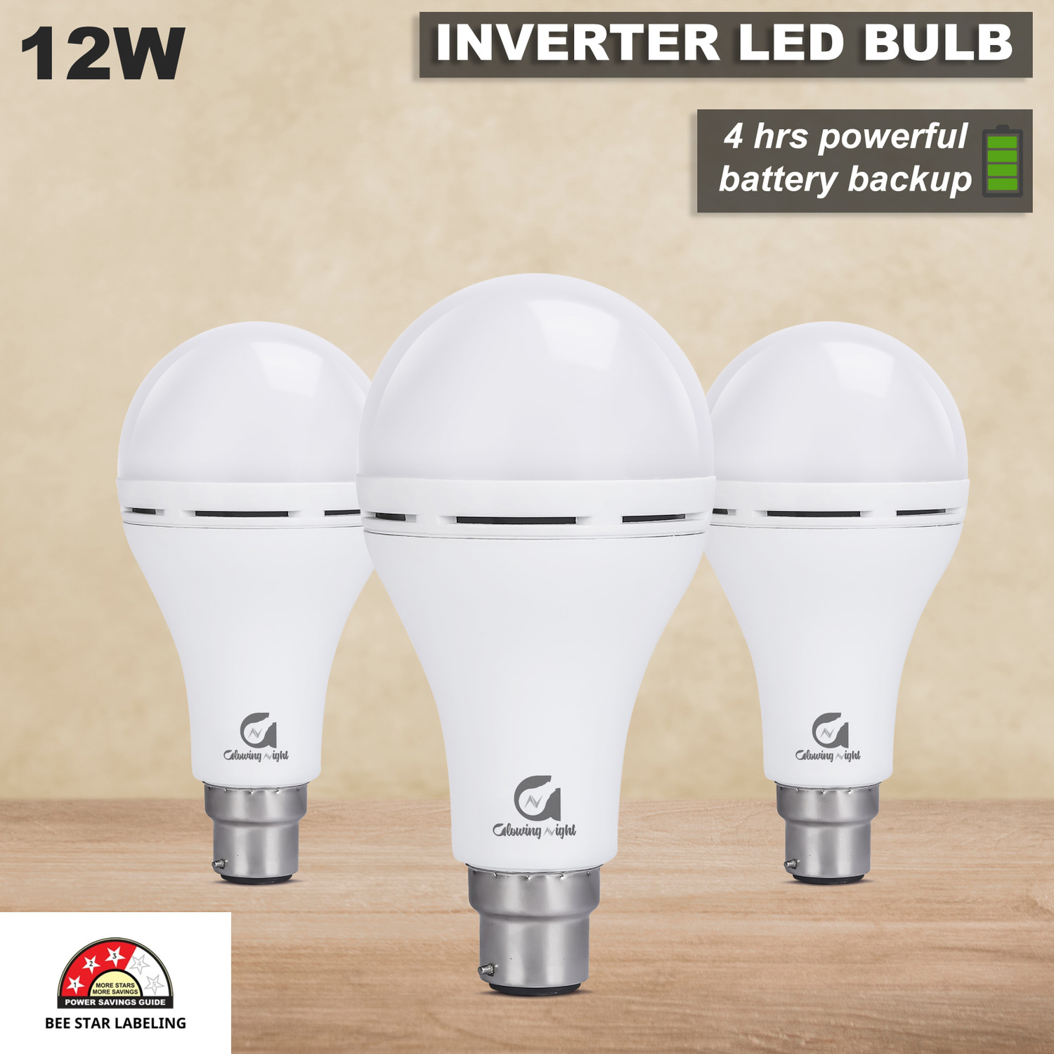 Image of Tech Tycoon 3 W Color Changing, Motion Sensor Decorative B22 LED Bulb (White, Yellow)