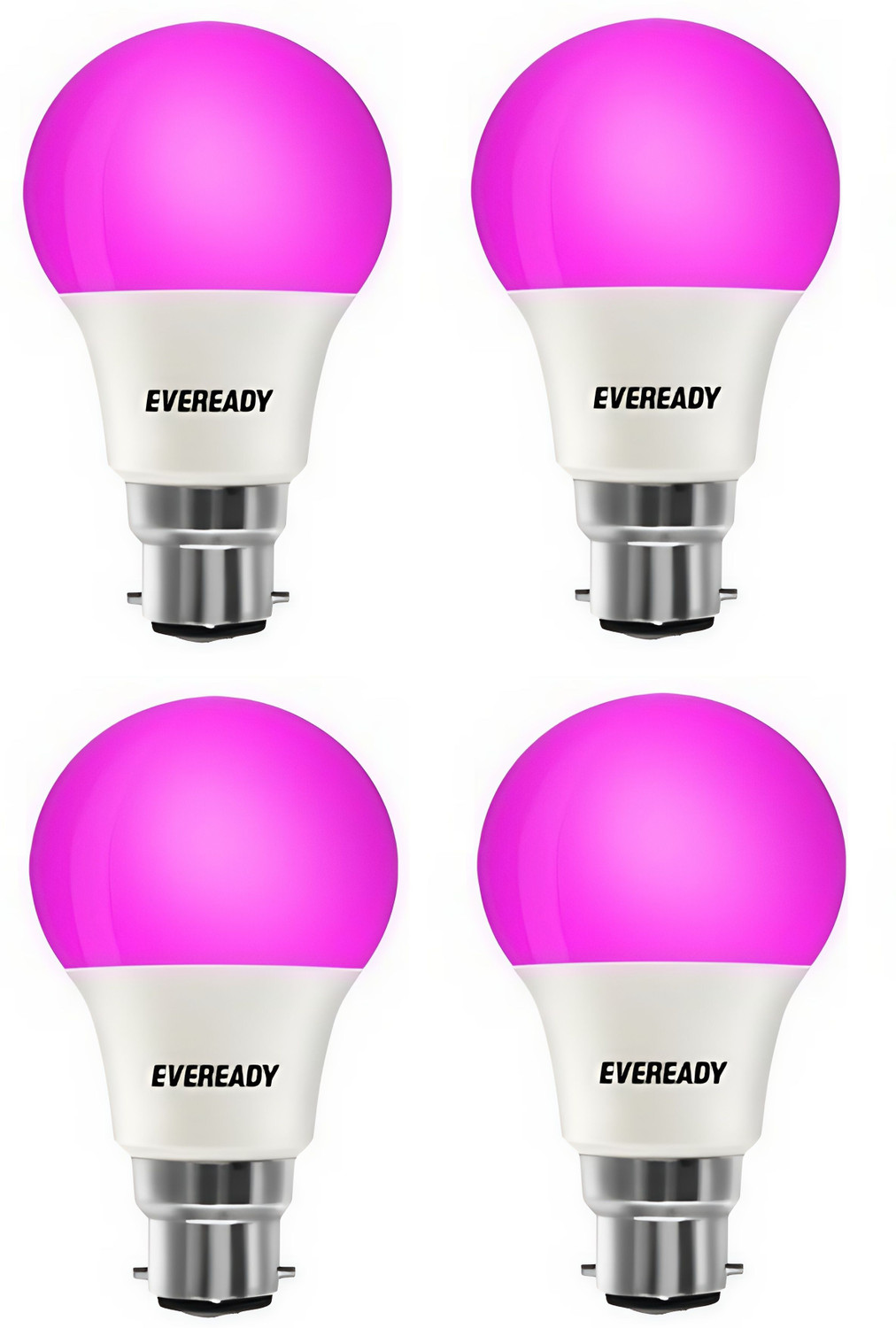 Image of LiteSun 5 W Basic Standard B22 LED Bulb (Red)