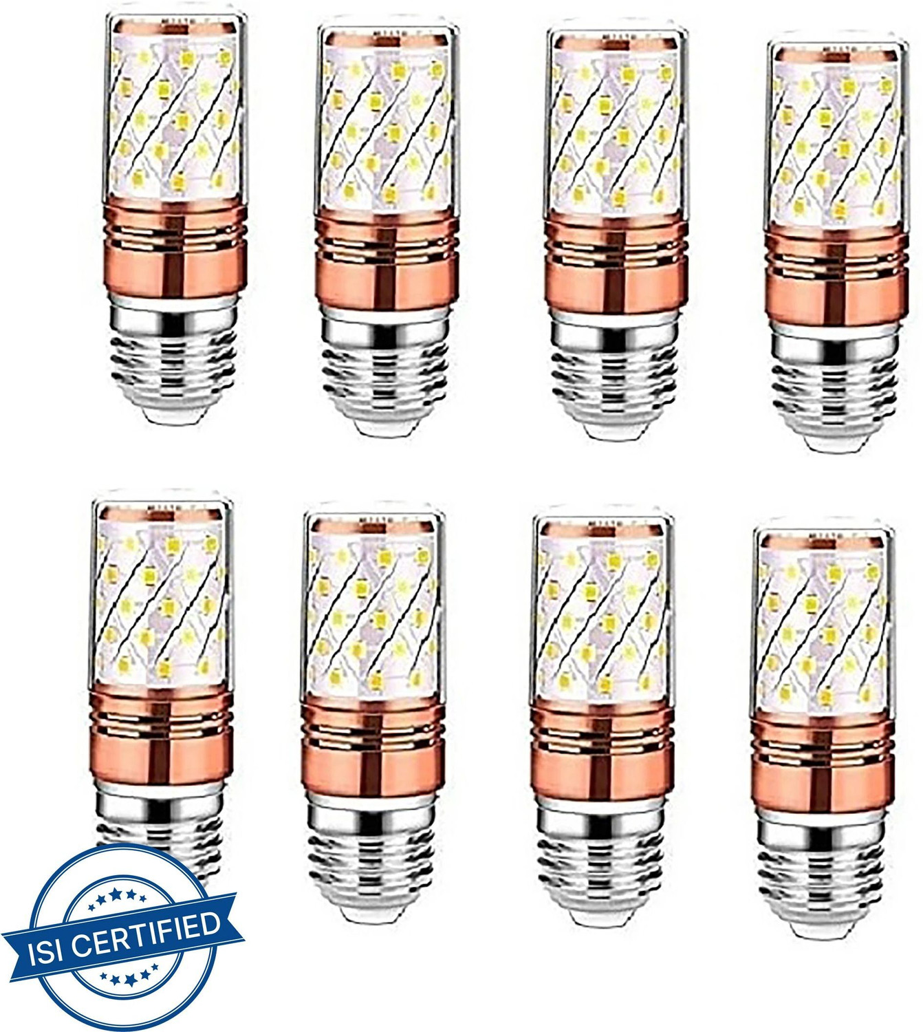 Image of Inteq 6 W Eye Safety Compliance Standard E27 Decorative Bulb (Multicolor, Pack of 5)