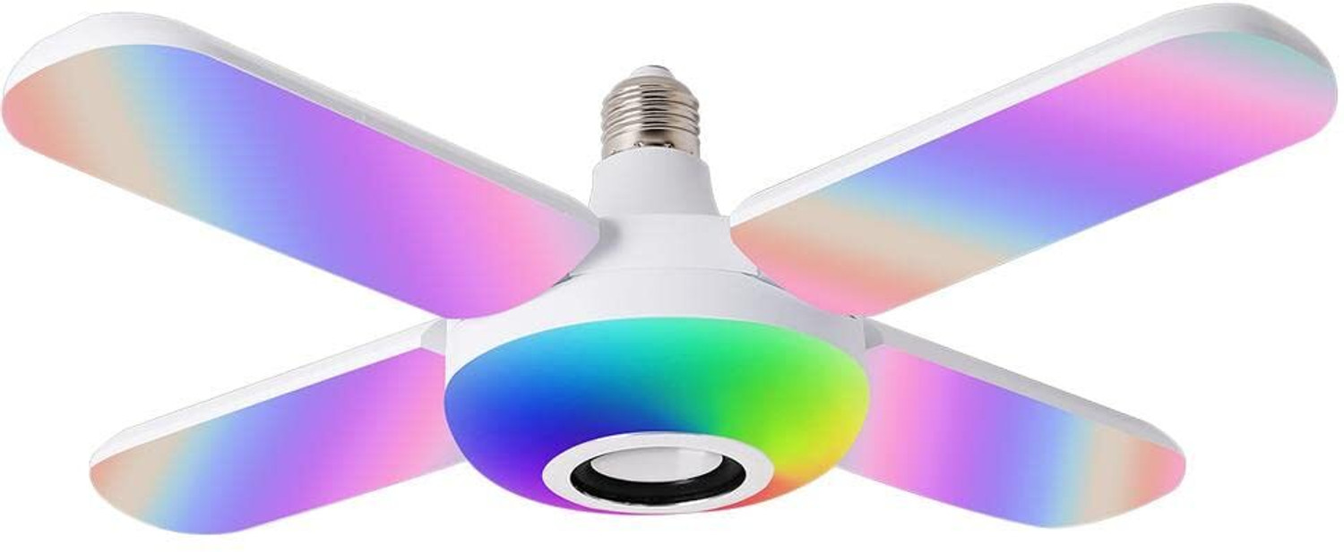 Image of DAKSHWAY High Speed Rechargeable Table Fan with LED Light For Office Desk, Home F3548 Ultra High Speed 1400 mm Table Fan (5 Star | Multicolor | Pack of 1)